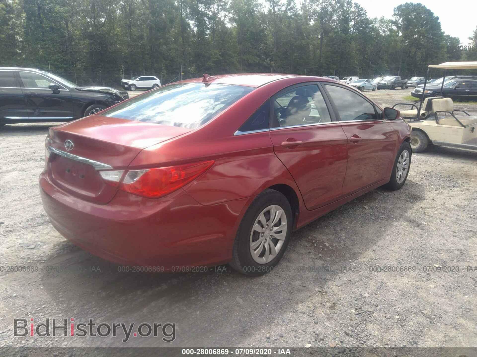 2012 HYUNDAI SONATA - VIN: 5NPEB4AC0CH423636 - Фото 4