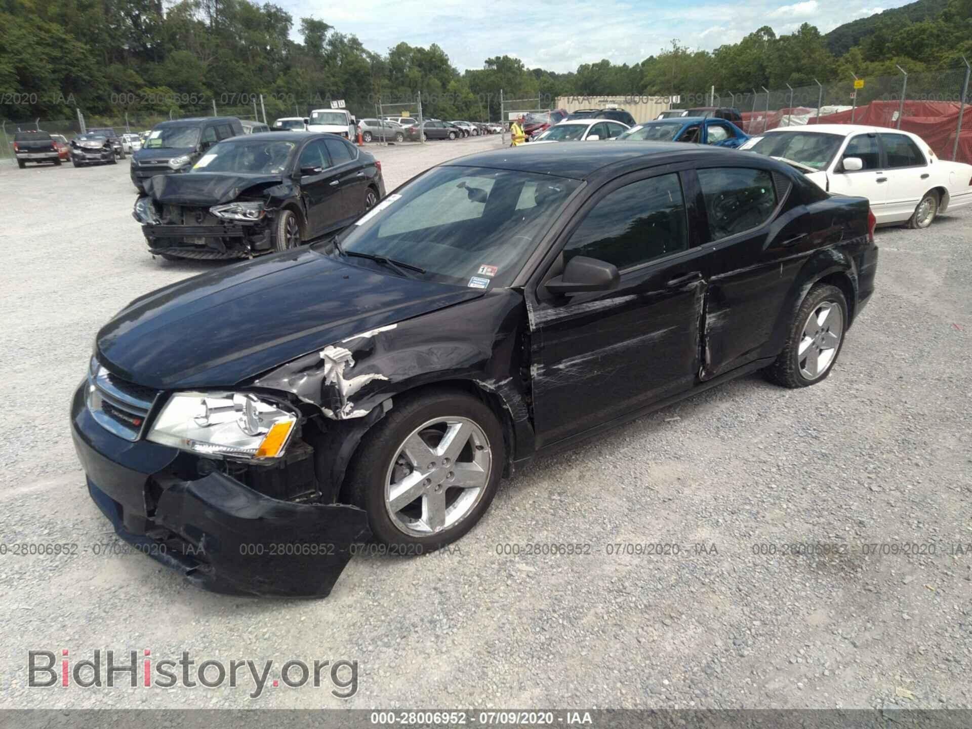 2013 DODGE AVENGER - VIN: 1C3CDZAB2DN730222 - Фото 2