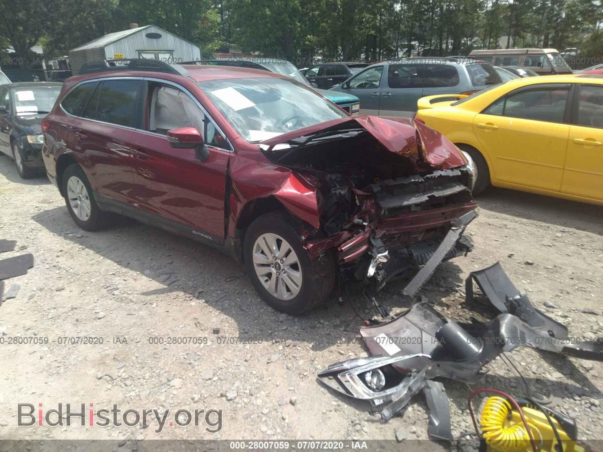 Фотография 4S4BSAFC0H3211067 - SUBARU OUTBACK 2017