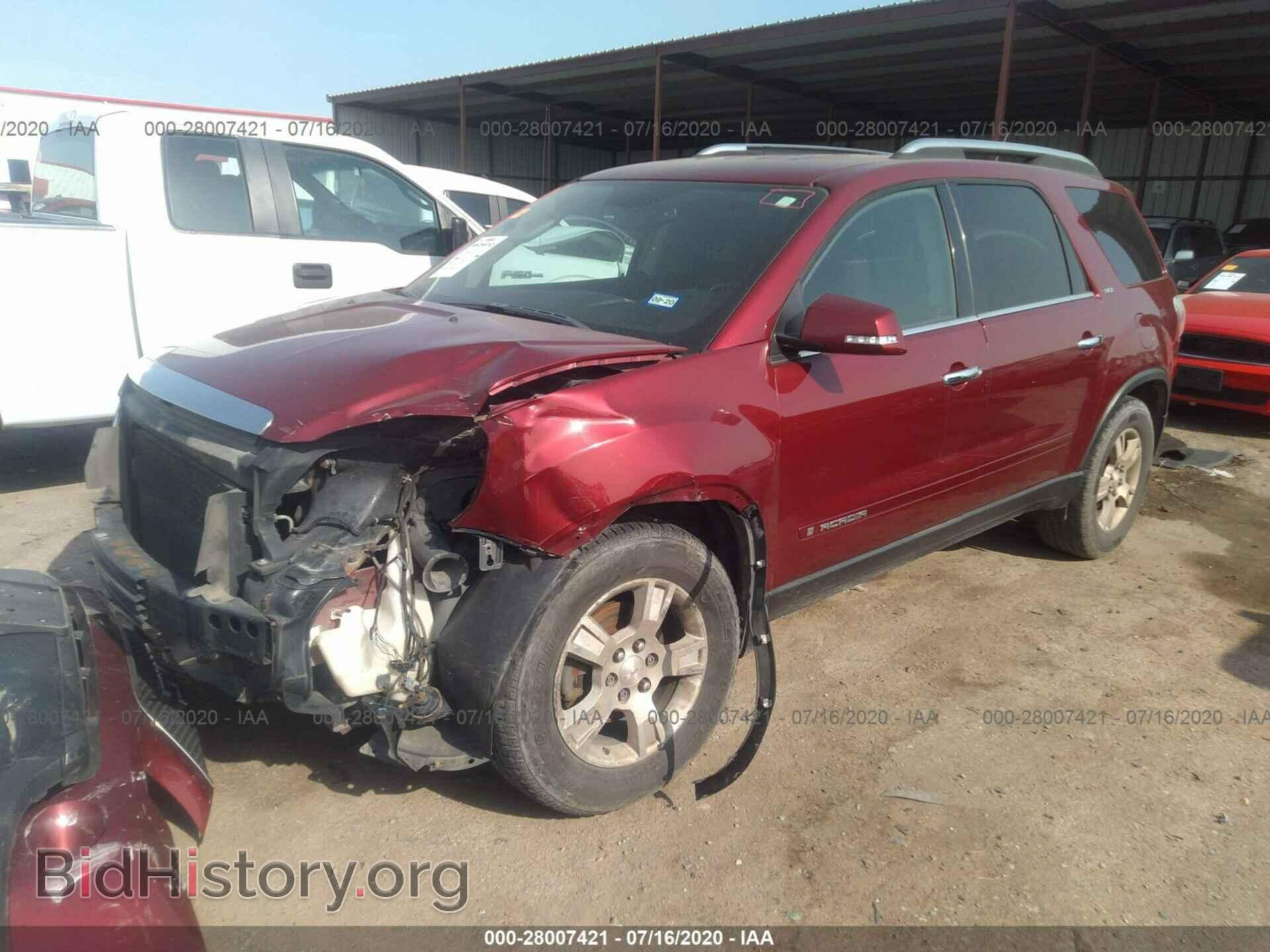 2008 GMC ACADIA - VIN: 1GKER23758J148381 - Фото 2