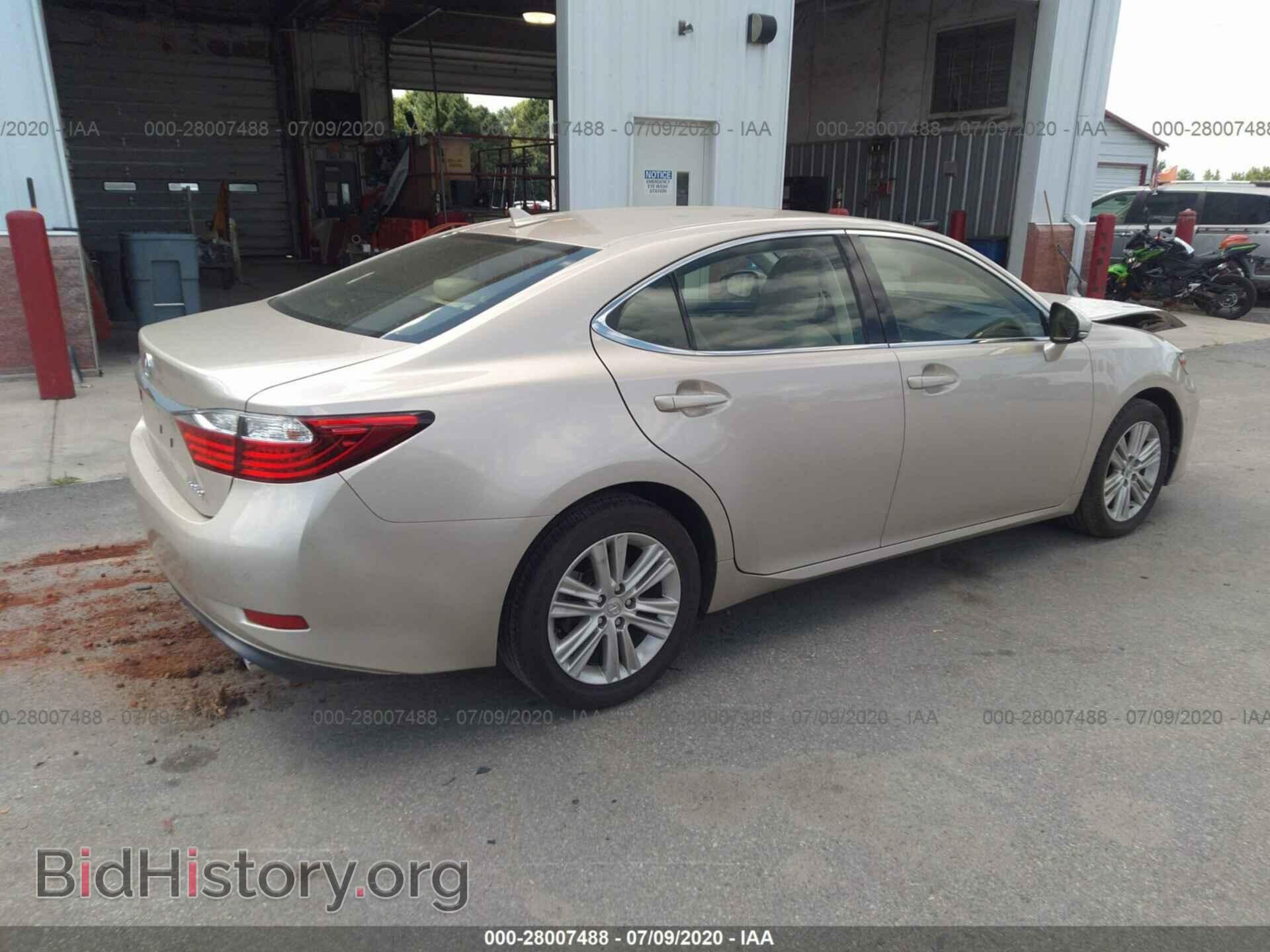 2014 LEXUS ES 350 - VIN: JTHBK1GG7E2150306 - Фото 4