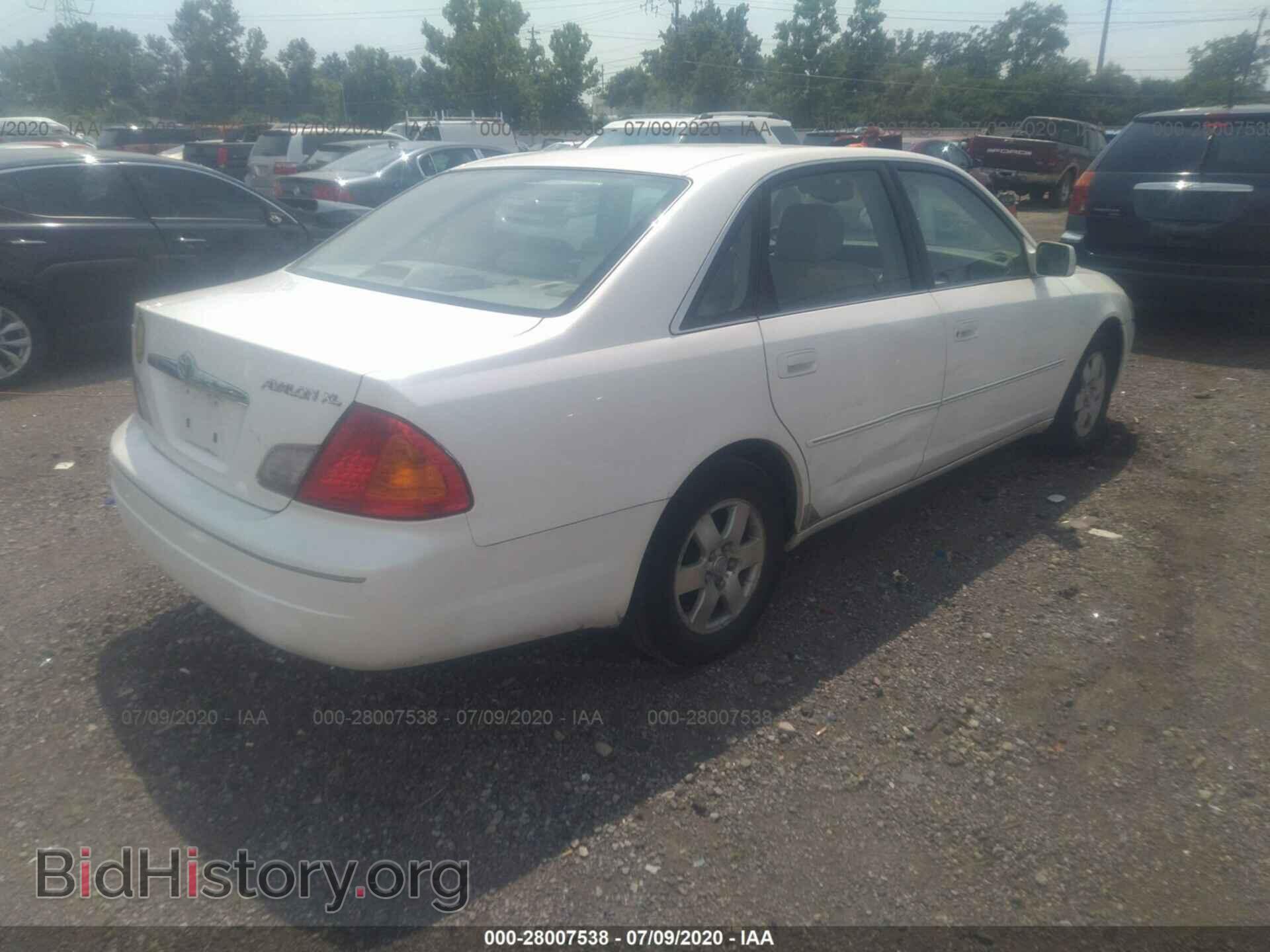 2002 TOYOTA AVALON - VIN: 4T1BF28B52U244971 - Фото 4