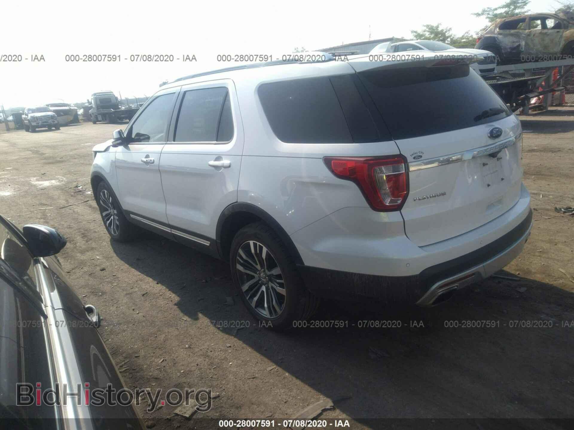 2016 FORD EXPLORER - VIN: 1FM5K8HTXGGC65521 - Фото 3