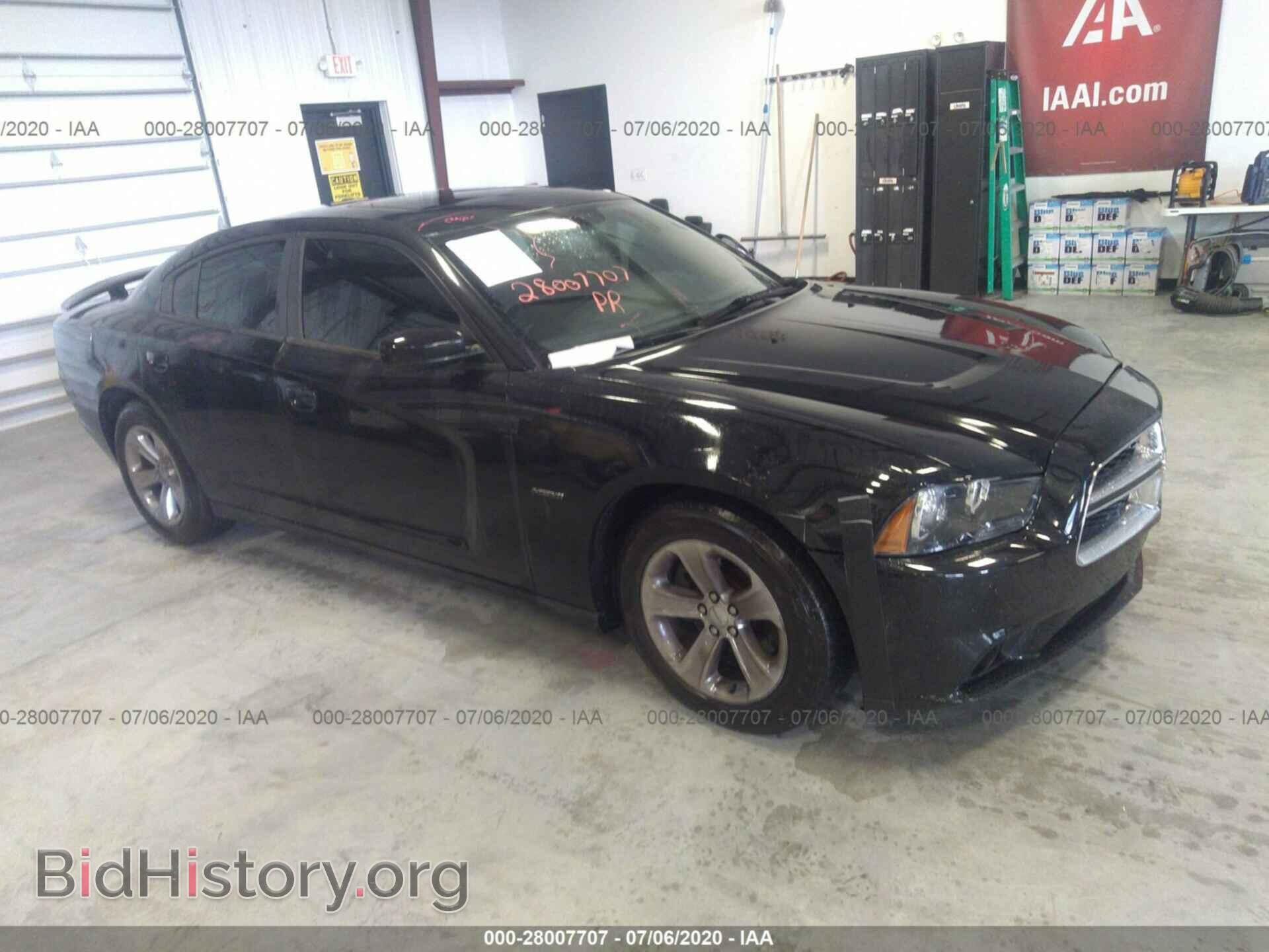 Photo 2C3CDXCT2DH646999 - DODGE CHARGER 2013
