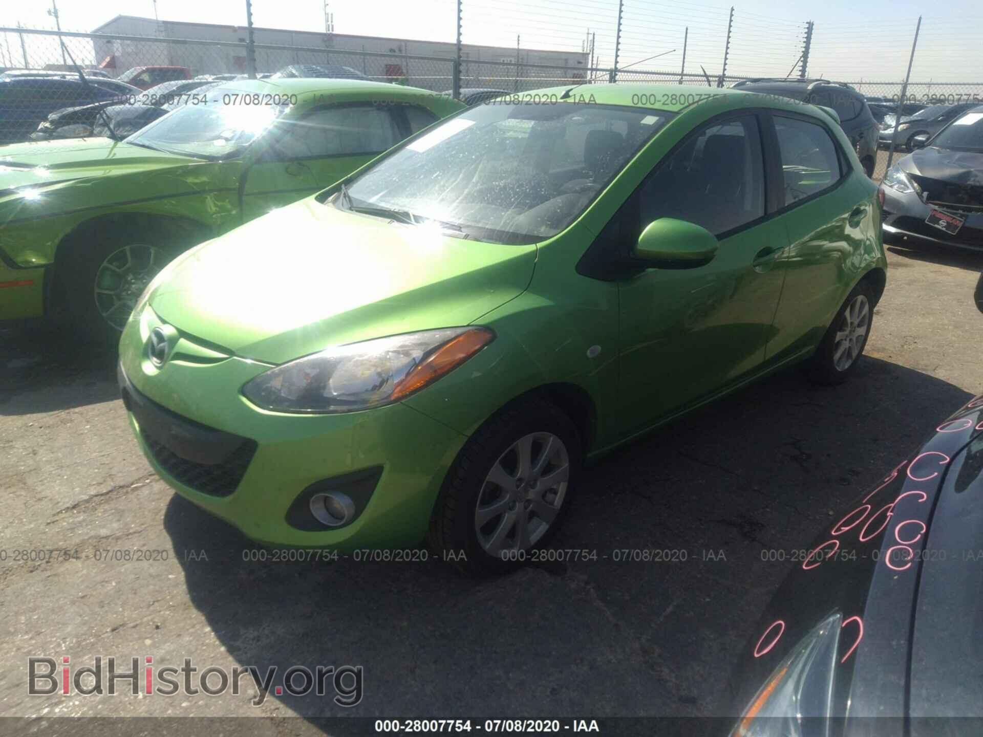 2011 MAZDA MAZDA2 - VIN: JM1DE1HY5B0113092 - Фото 2