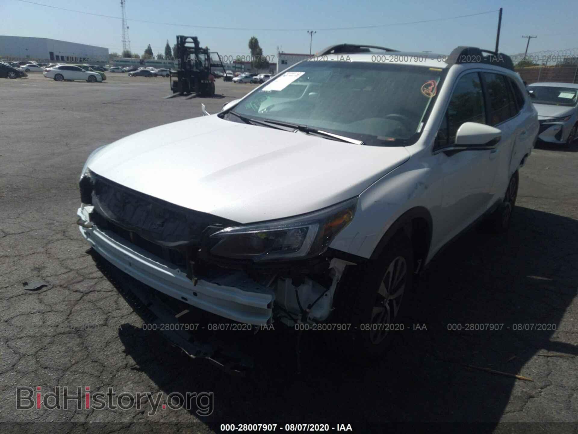 2020 SUBARU OUTBACK - VIN: 4S4BTAEC8L3140644 - Фото 2