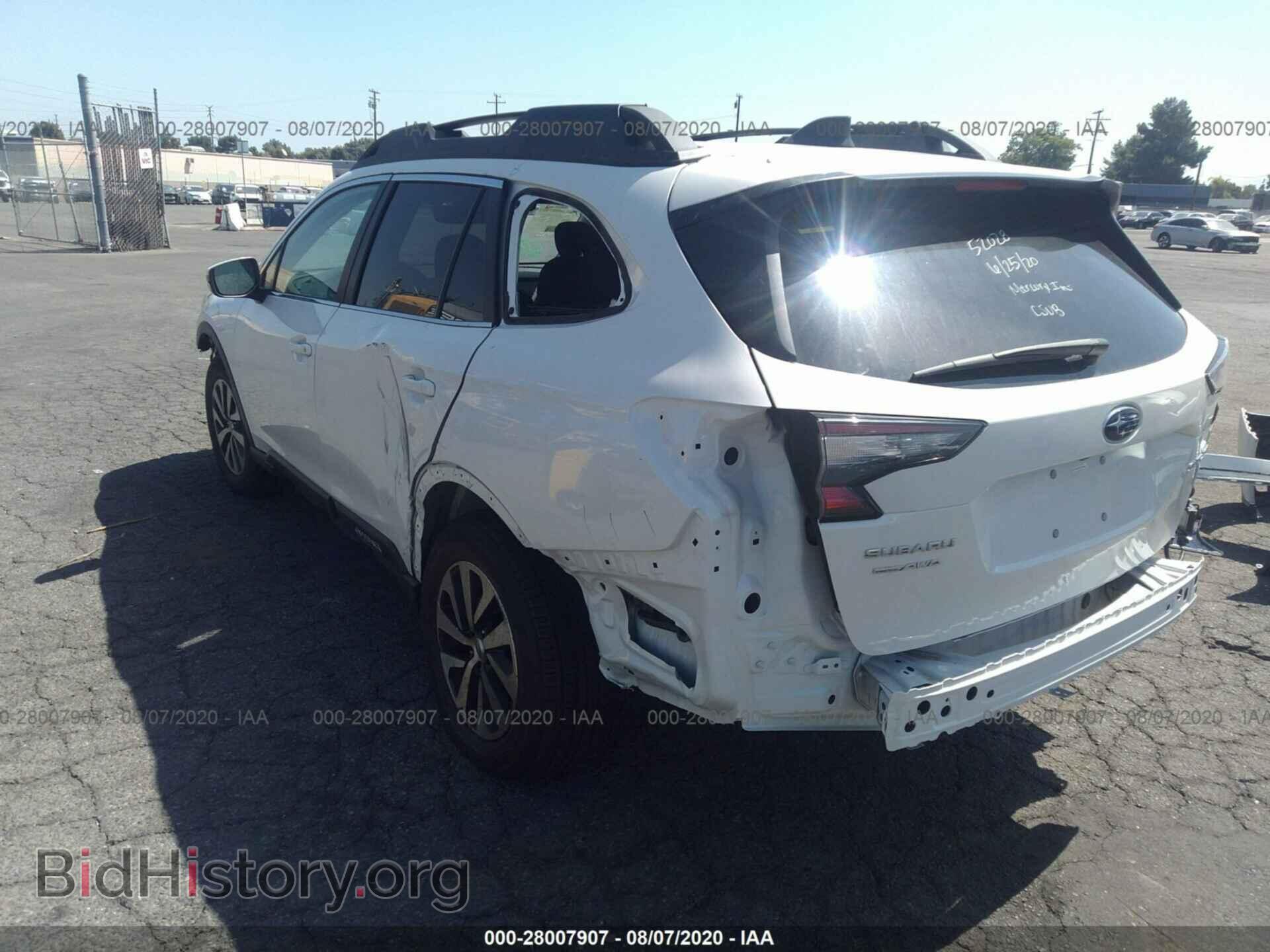 2020 SUBARU OUTBACK - VIN: 4S4BTAEC8L3140644 - Фото 3