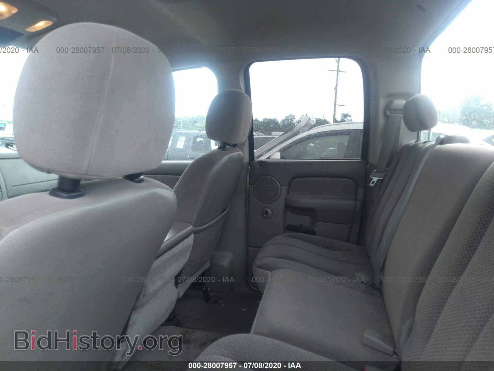 2004 DODGE RAM 1500 - VIN: 1D7HA18D94J249237 - Фото 8