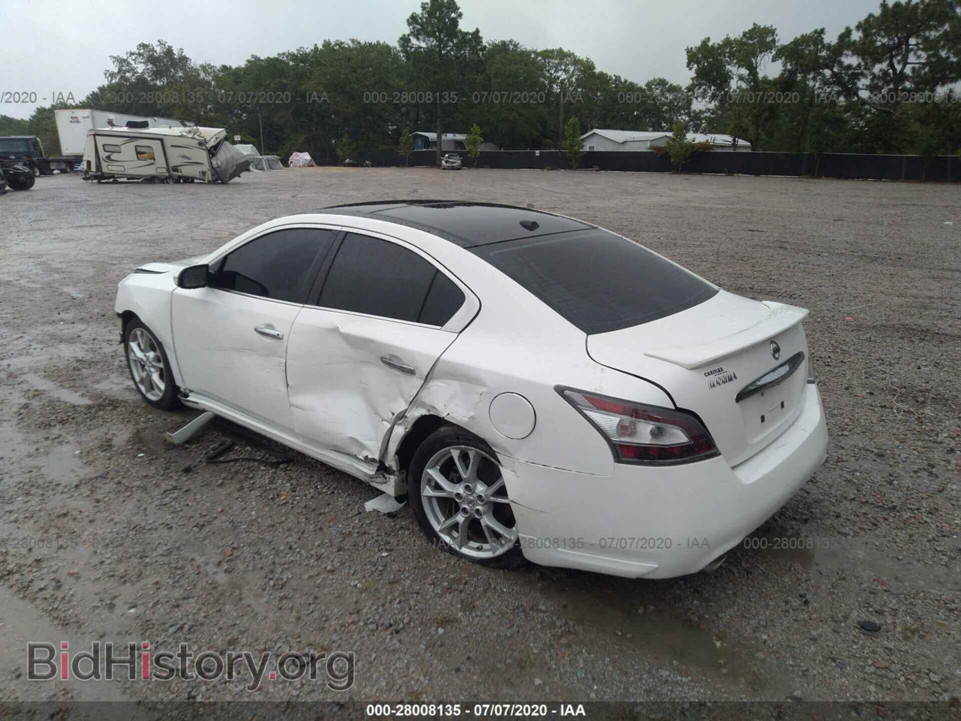 2012 NISSAN MAXIMA - VIN: 1N4AA5AP9CC832214 - Фото 3