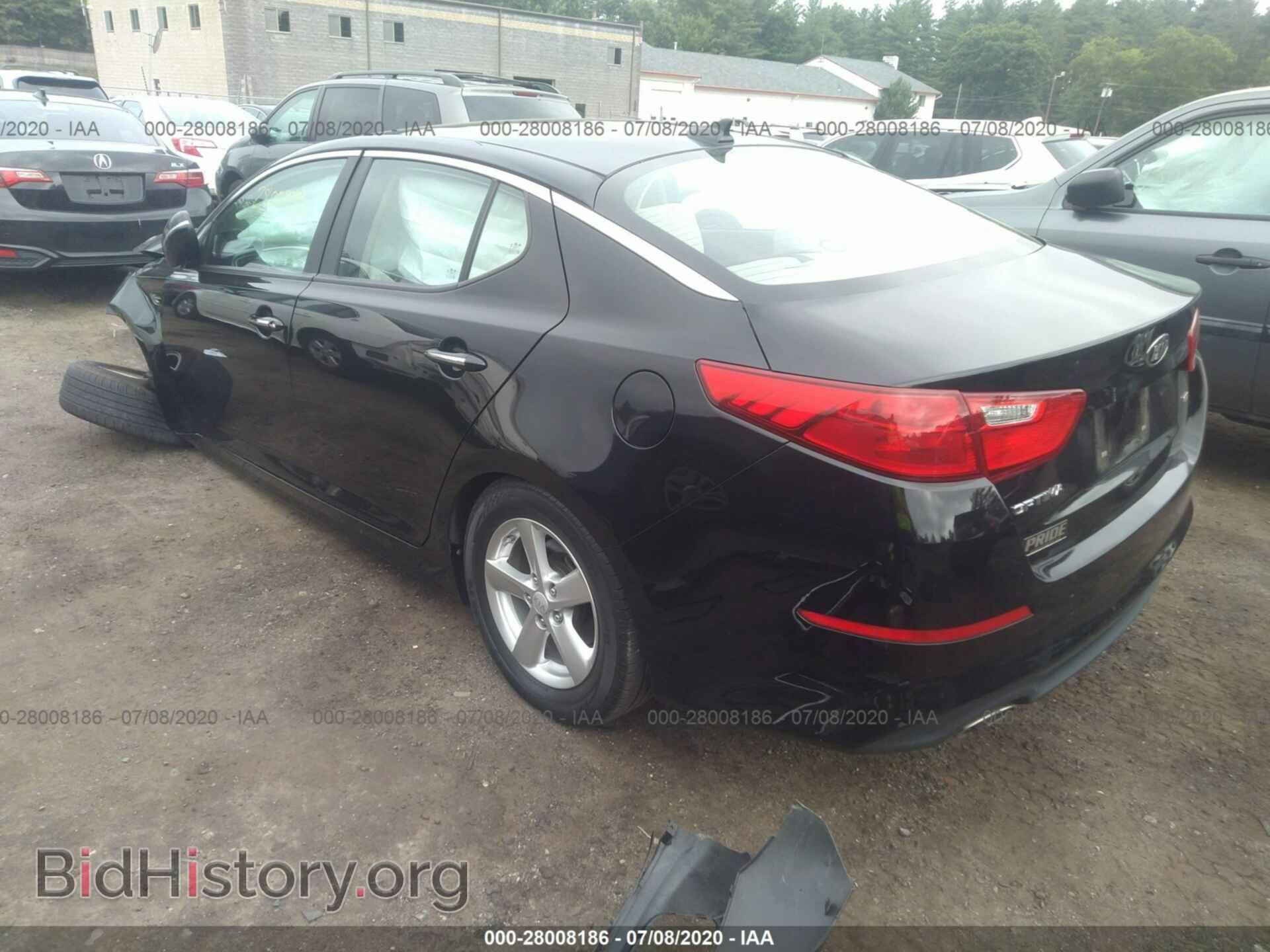 2015 KIA OPTIMA - VIN: KNAGM4A74F5663876 - Photo 3