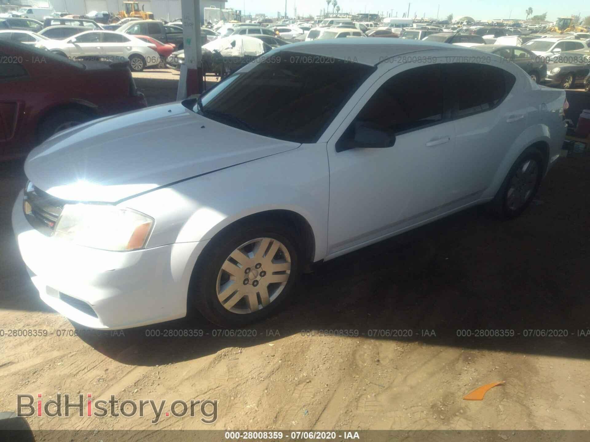 2012 DODGE AVENGER - VIN: 1C3CDZAB8CN220536 - Photo 2