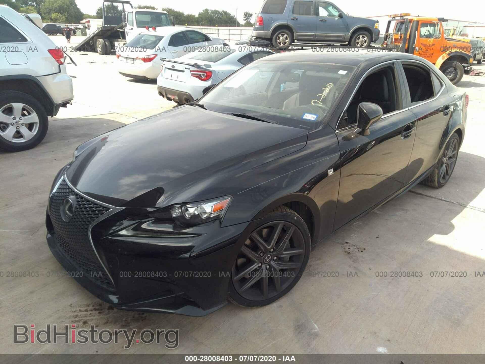 2014 LEXUS IS 350 - VIN: JTHBE1D20E5010158 - Фото 2