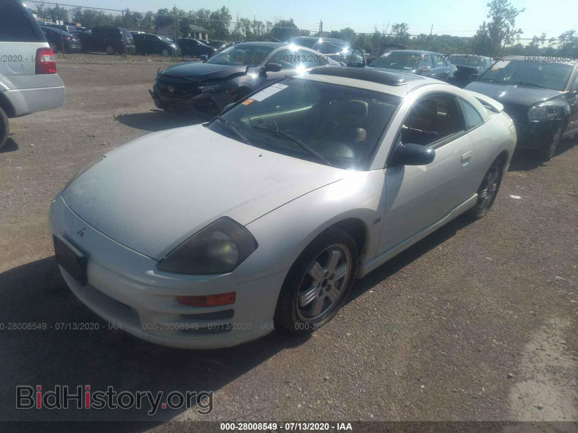 2001 MITSUBISHI ECLIPSE - VIN: 4A3AC54H21E051073 - Photo 2
