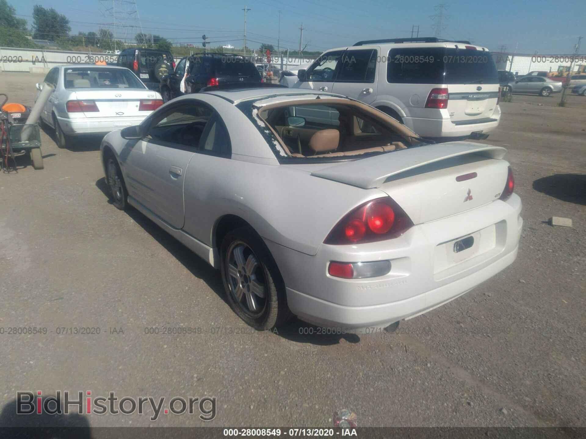 2001 MITSUBISHI ECLIPSE - VIN: 4A3AC54H21E051073 - Photo 3