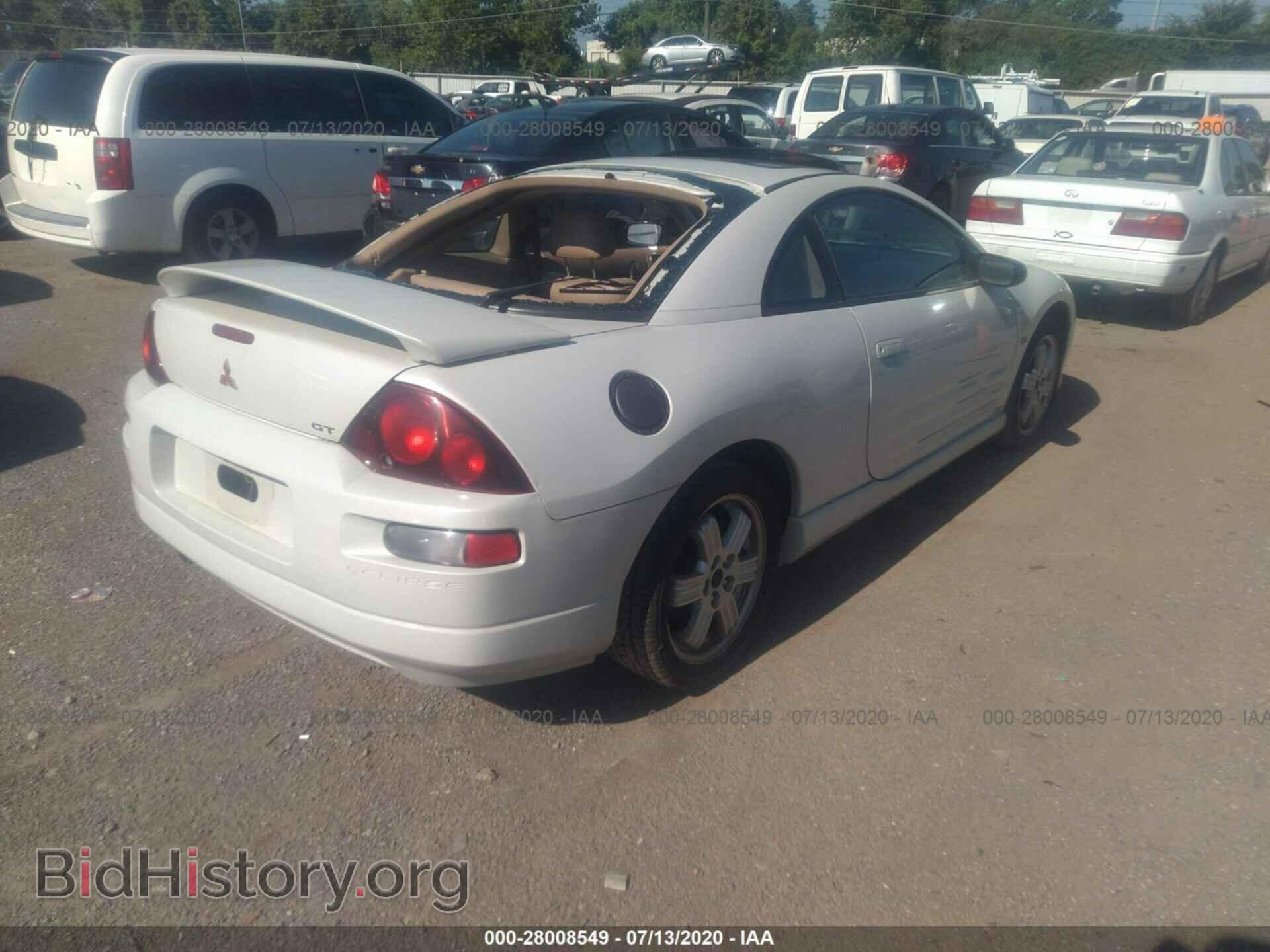 2001 MITSUBISHI ECLIPSE - VIN: 4A3AC54H21E051073 - Photo 4