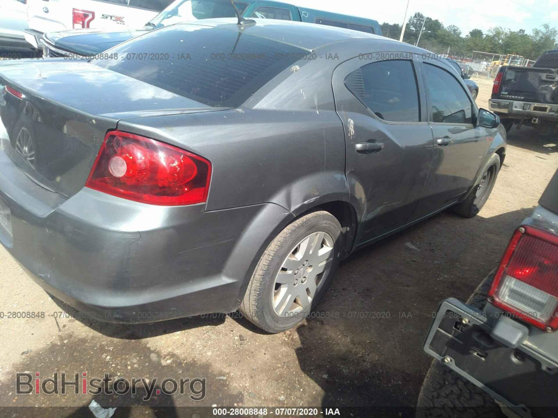 2011 DODGE AVENGER - VIN: 1B3BD4FB8BN598696 - Фото 4