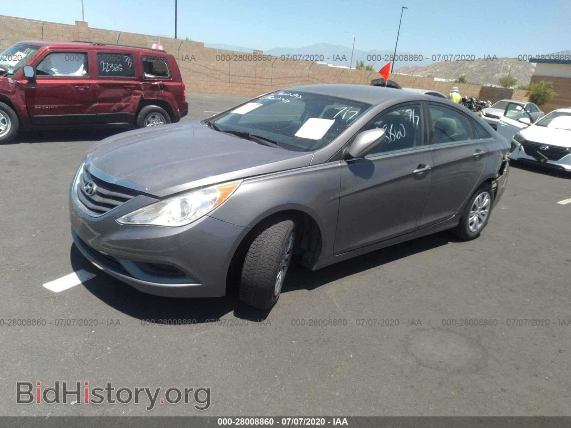 2012 HYUNDAI SONATA - VIN: 5NPEB4AC3CH450295 - Фото 2
