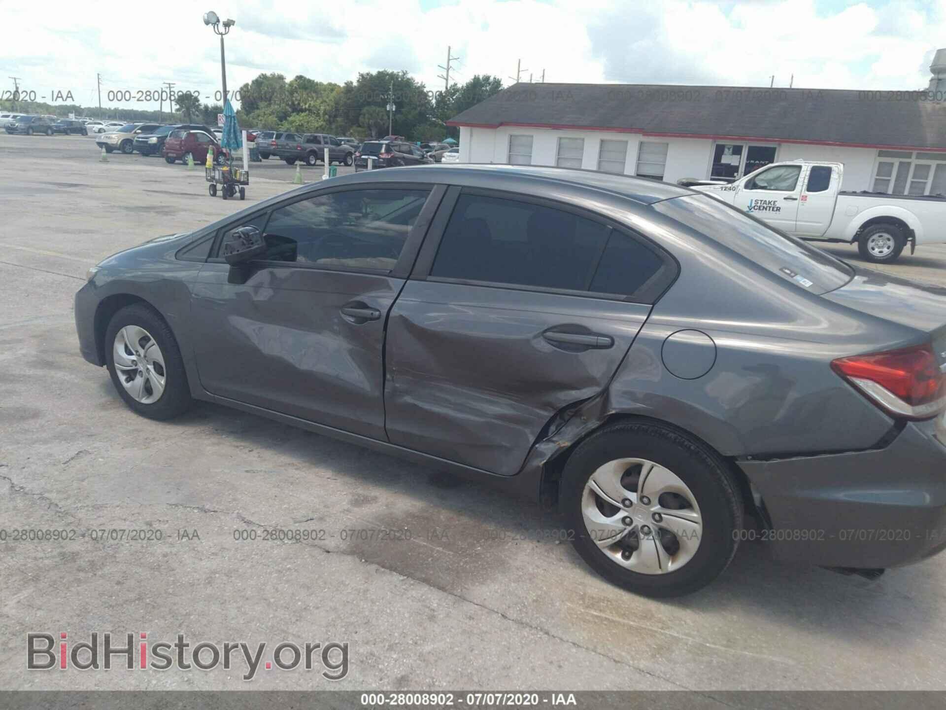 2013 HONDA CIVIC - VIN: 19XFB2F58DE056073 - Фото 6