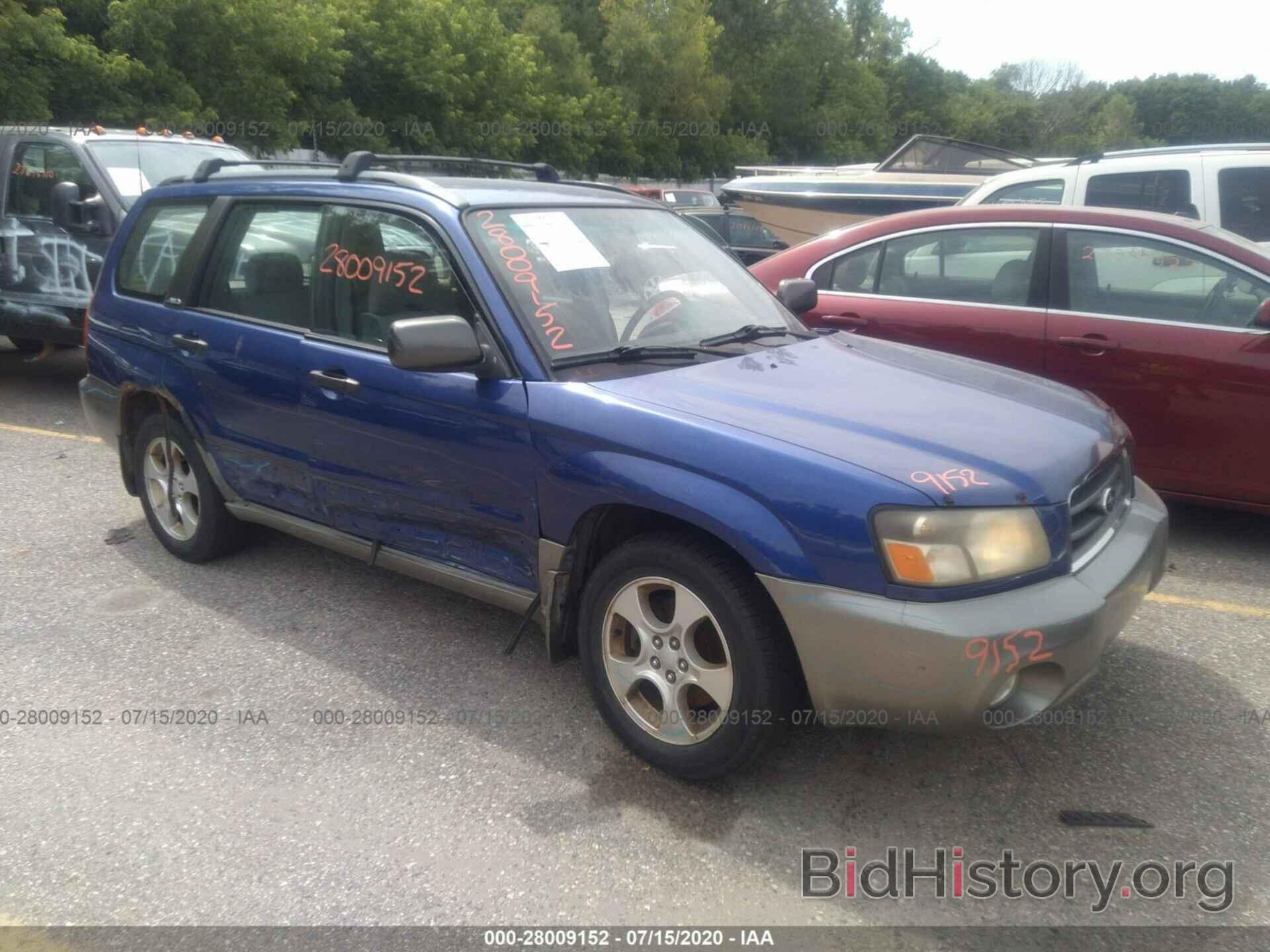 Photo JF1SG65643H733300 - SUBARU FORESTER 2003
