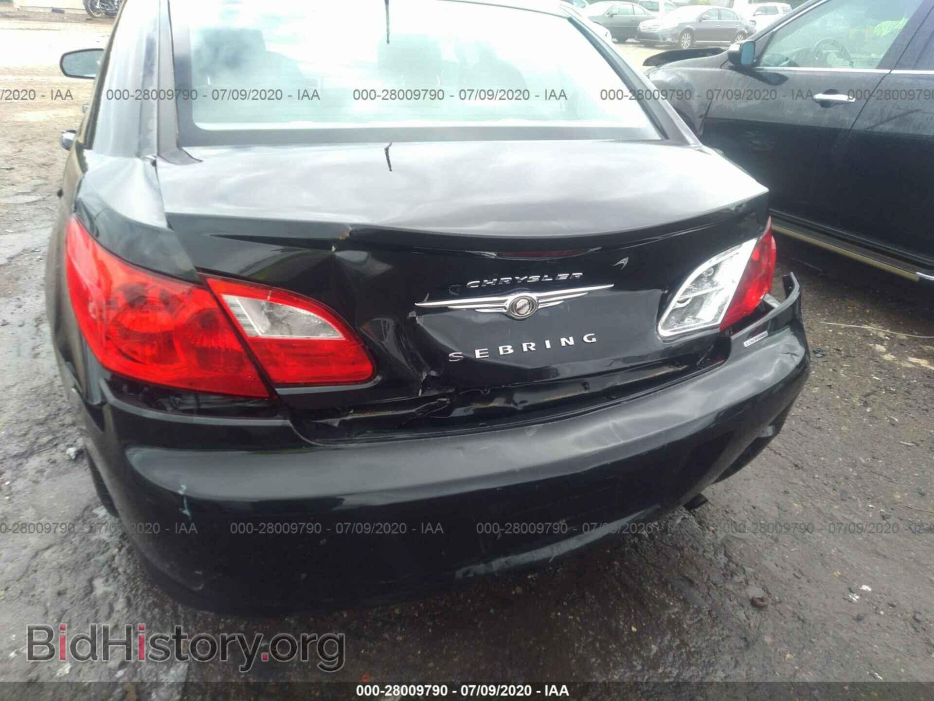 2010 CHRYSLER SEBRING - VIN: 1C3CC4FB8AN140293 - Фото 6