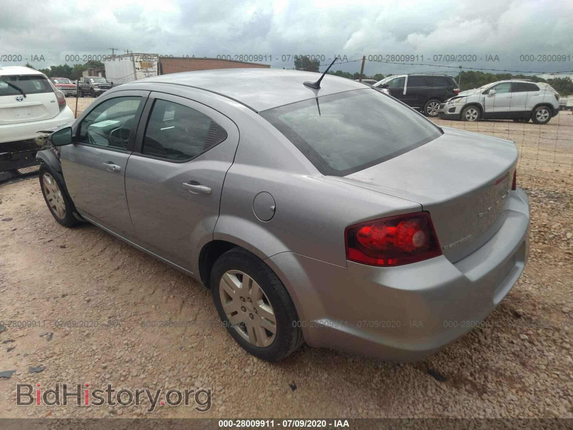 2013 DODGE AVENGER - VIN: 1C3CDZAB3DN582338 - Фото 3