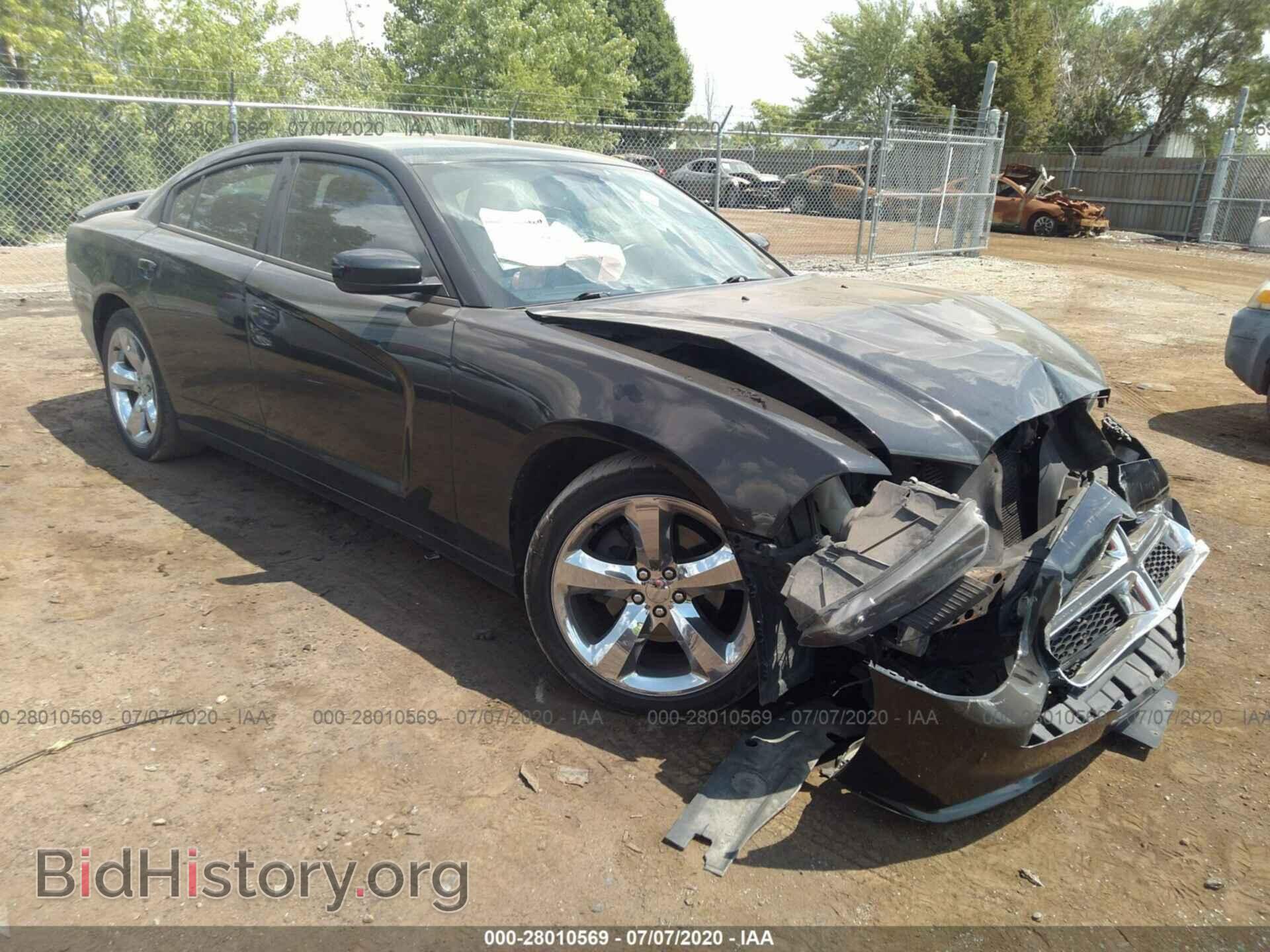 Photo 2C3CDXCTXDH635152 - DODGE CHARGER 2013