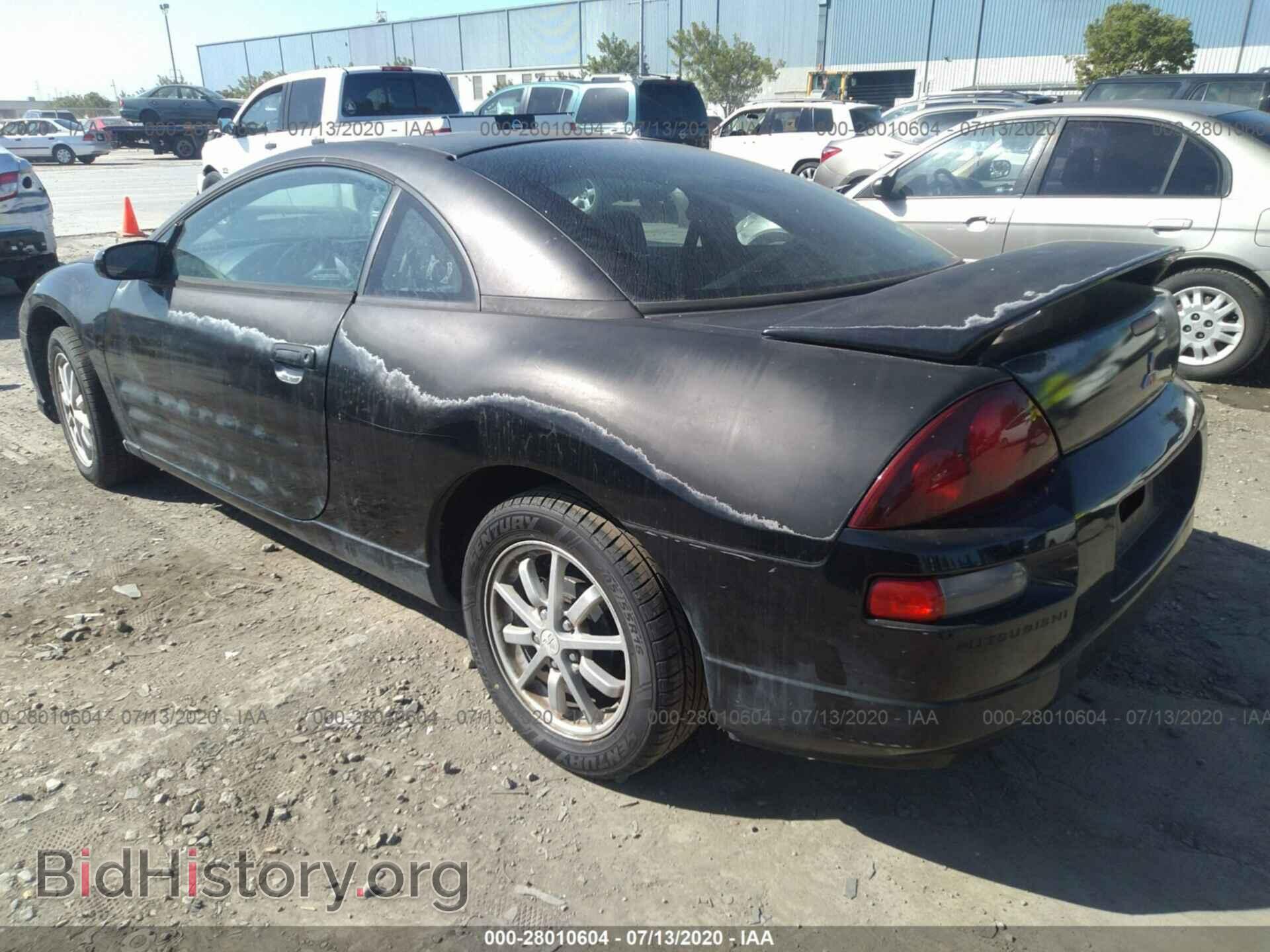 2001 MITSUBISHI ECLIPSE - VIN: 4A3AC44G61E024105 - Фото 3