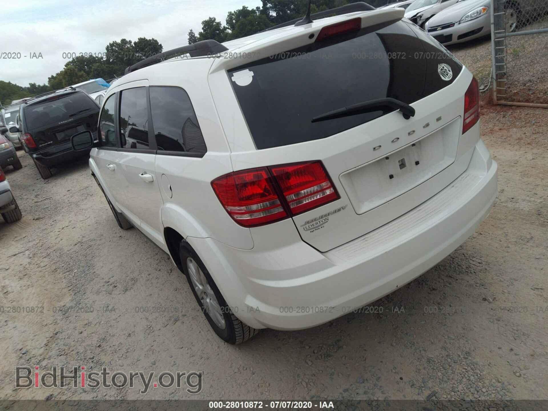 2016 DODGE JOURNEY - VIN: 3C4PDCAB5GT158237 - Фото 3