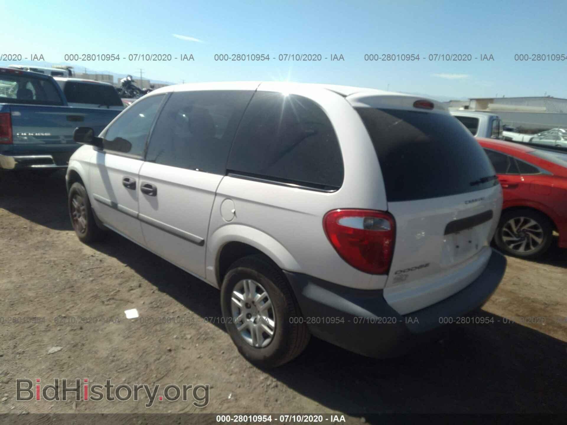 2006 DODGE CARAVAN - VIN: 1D4GP25R76B669850 - Фото 3