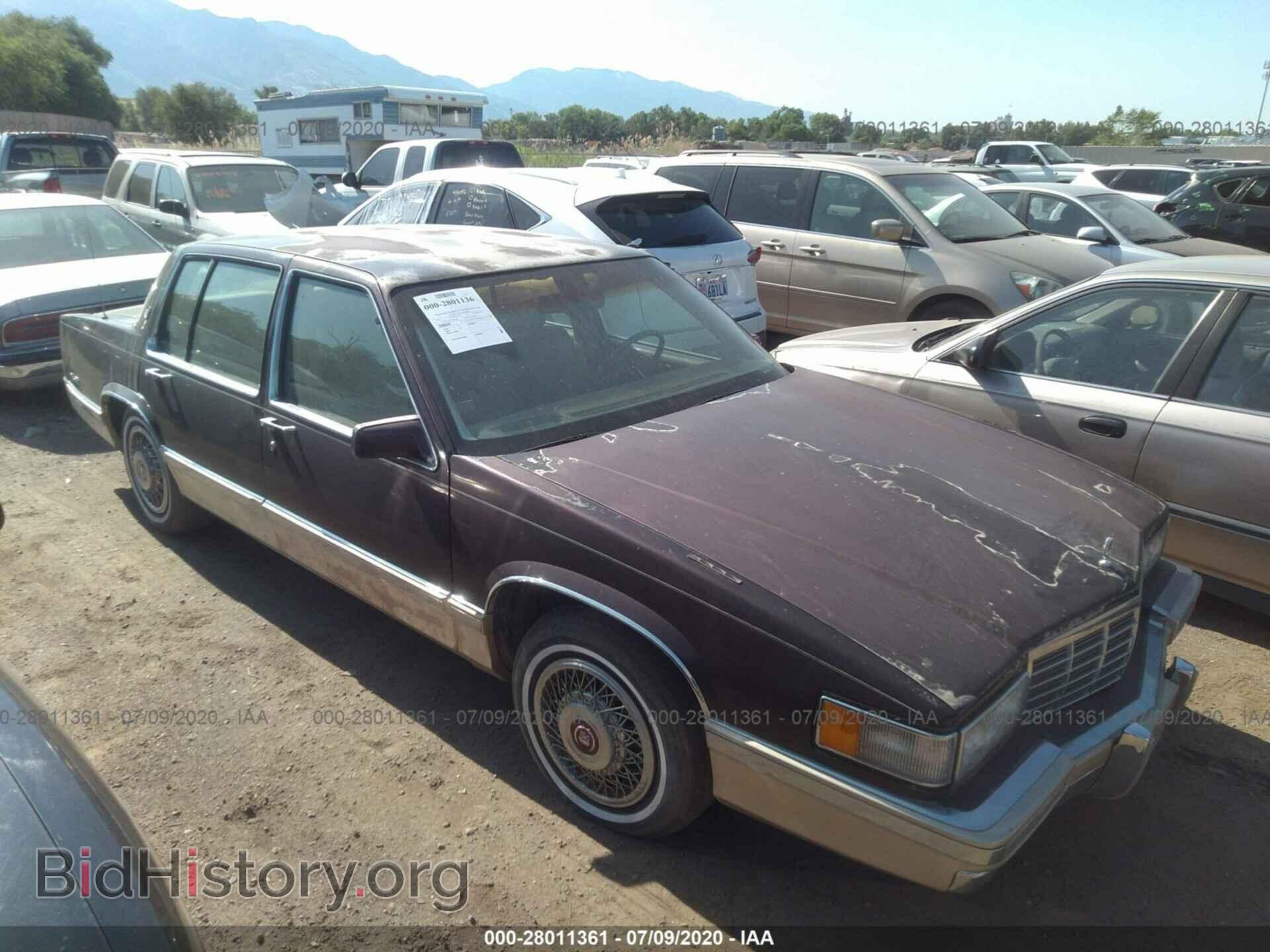 Photo 1G6CD53B7N4264590 - CADILLAC DEVILLE 1992