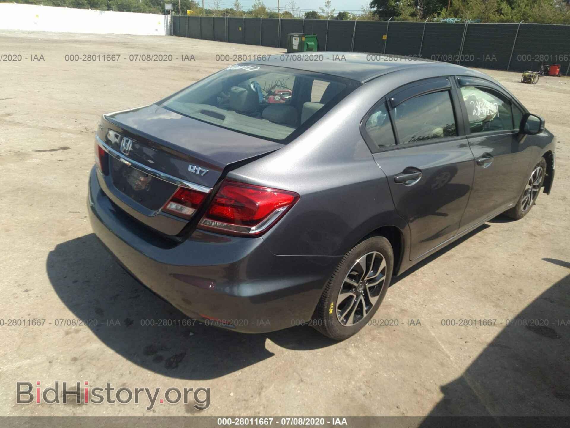 2013 HONDA CIVIC SDN - VIN: 19XFB2F85DE020982 - Фото 4