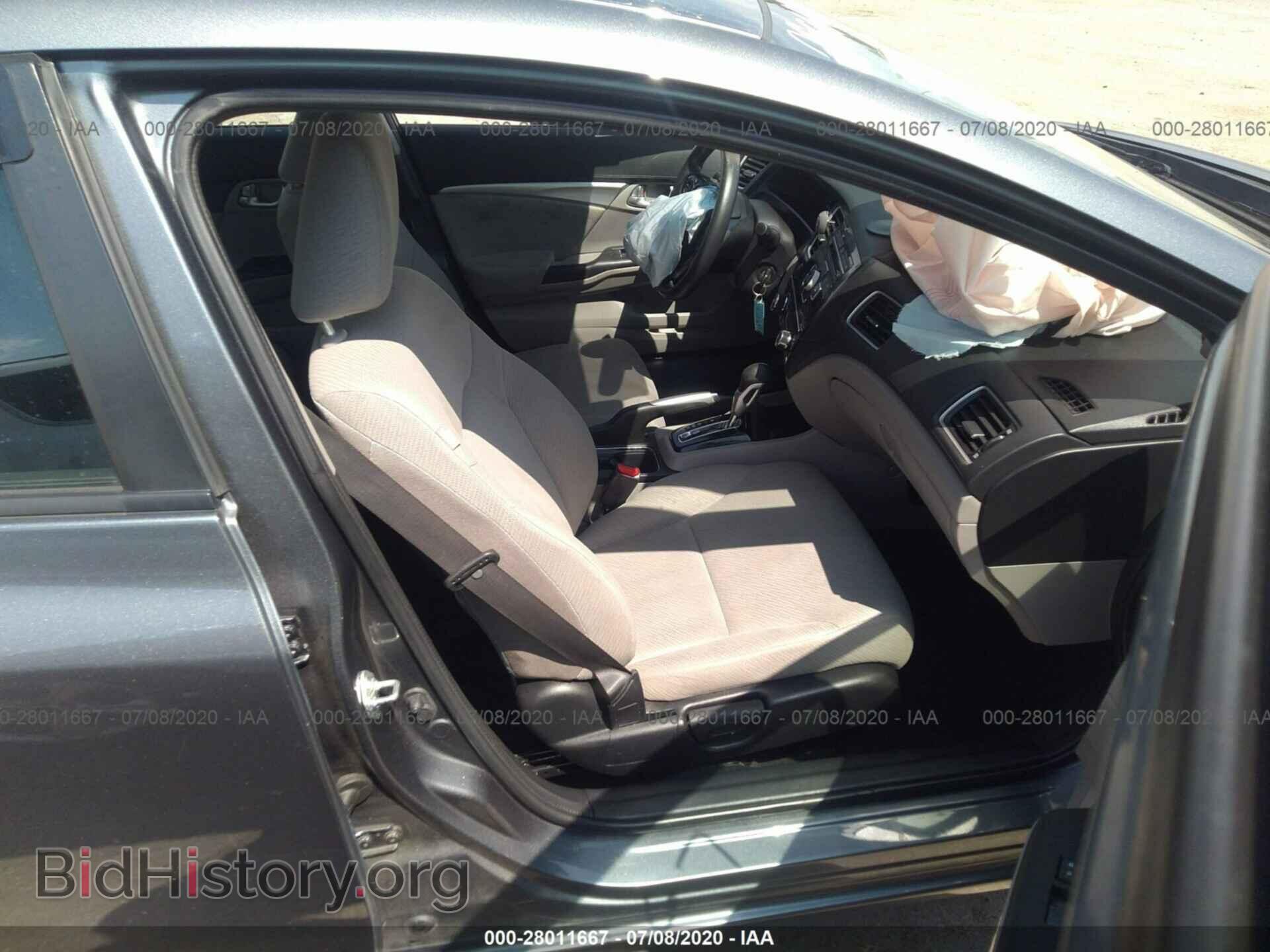 2013 HONDA CIVIC SDN - VIN: 19XFB2F85DE020982 - Фото 5