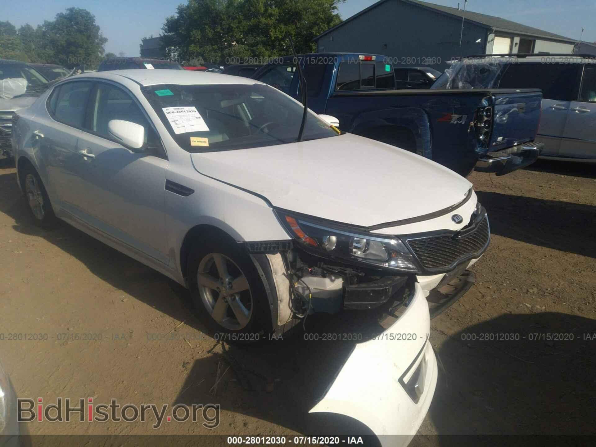 Фотография KNAGM4A77E5452783 - KIA OPTIMA 2014