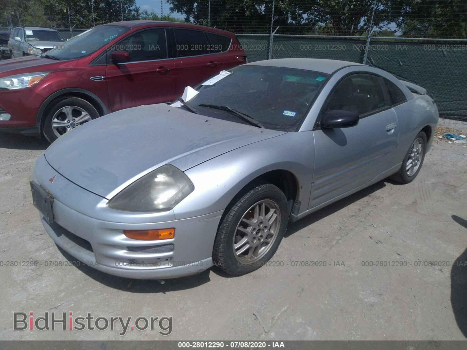 2000 MITSUBISHI ECLIPSE - VIN: 4A3AC34G9YE068152 - Фото 2