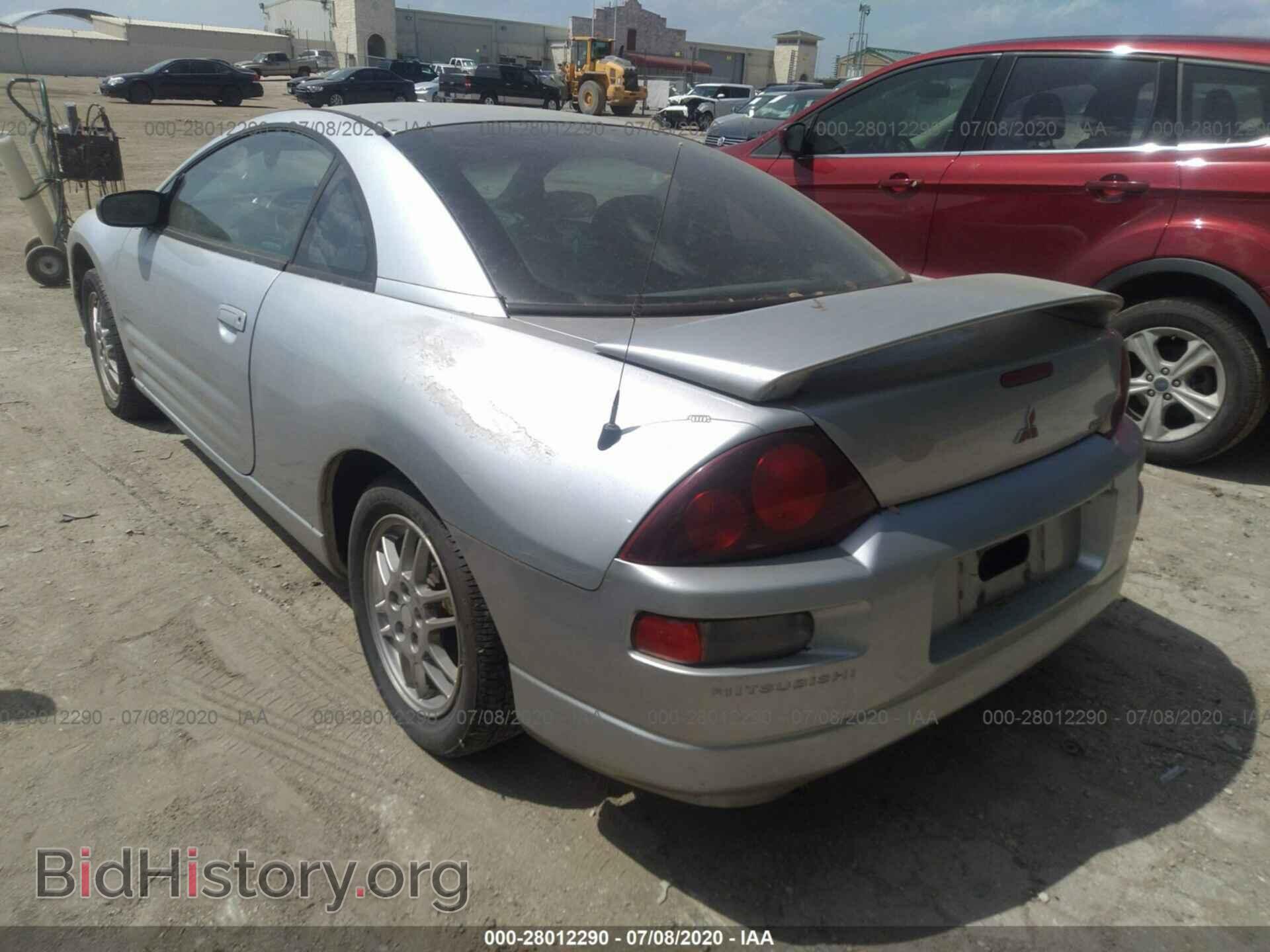 2000 MITSUBISHI ECLIPSE - VIN: 4A3AC34G9YE068152 - Фото 3