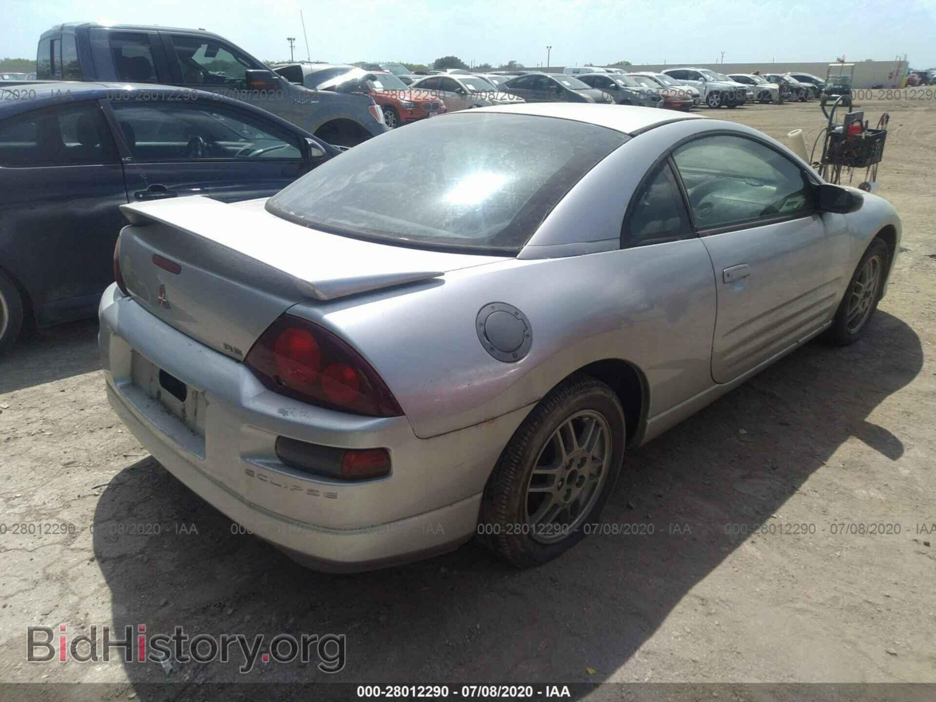 2000 MITSUBISHI ECLIPSE - VIN: 4A3AC34G9YE068152 - Фото 4