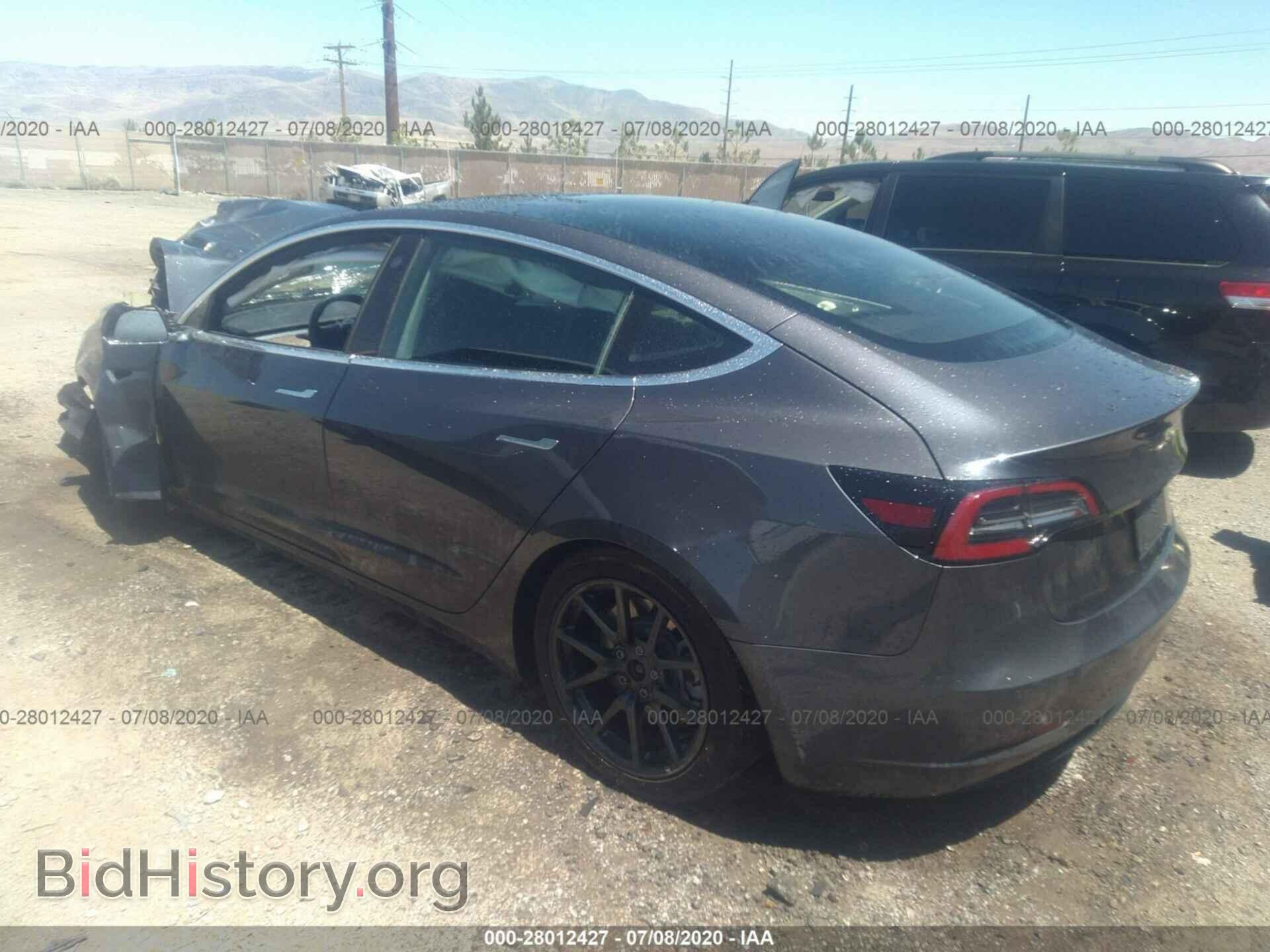 2019 TESLA MODEL 3 - VIN: 5YJ3E1EA6KF308123 - Фото 3