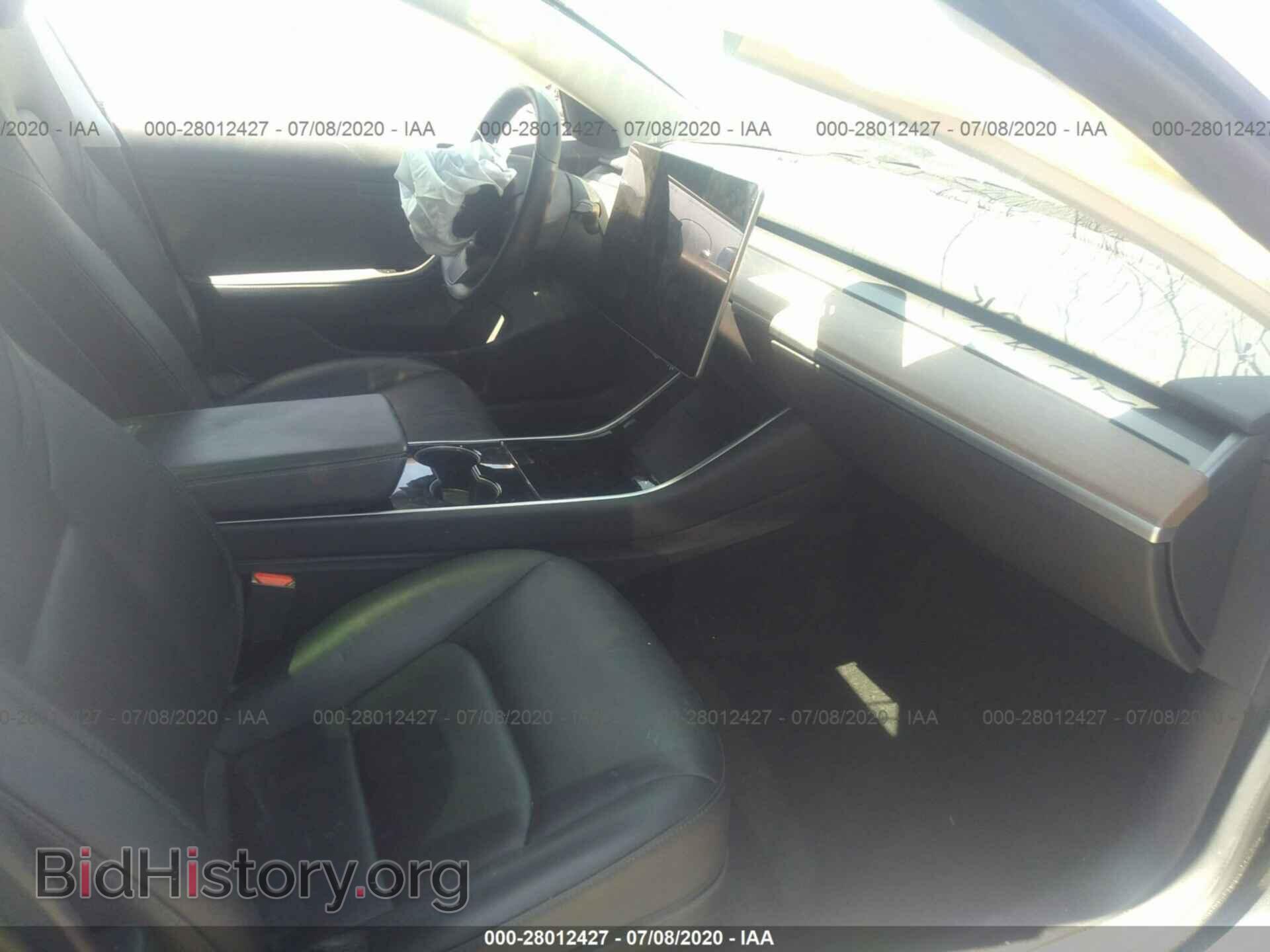 2019 TESLA MODEL 3 - VIN: 5YJ3E1EA6KF308123 - Фото 5
