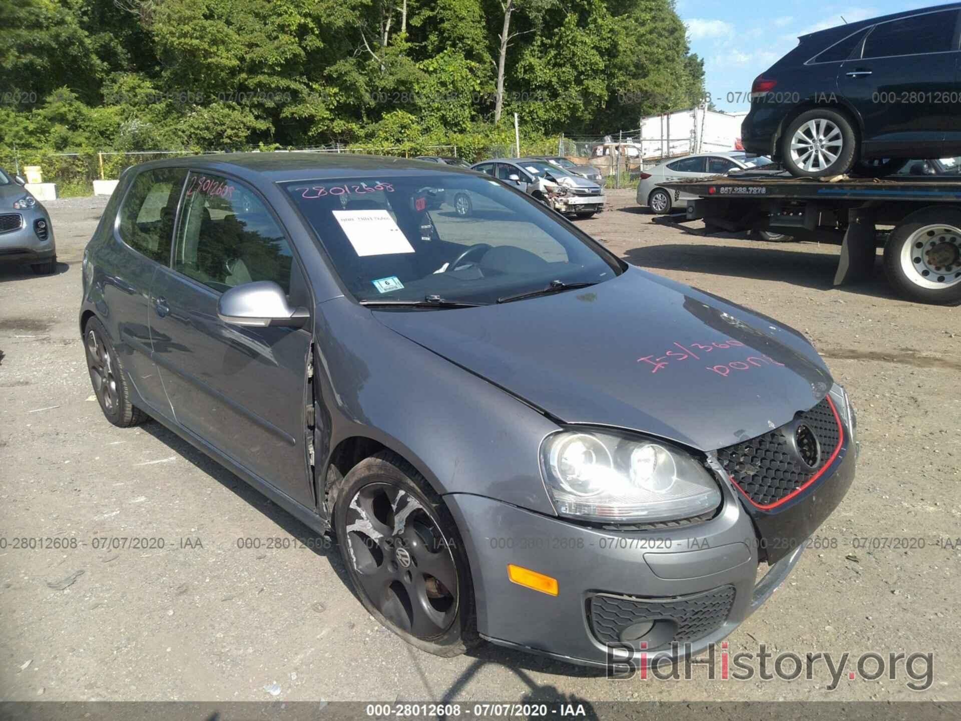 Photo WVWFV71K68W148036 - VOLKSWAGEN GTI 2008