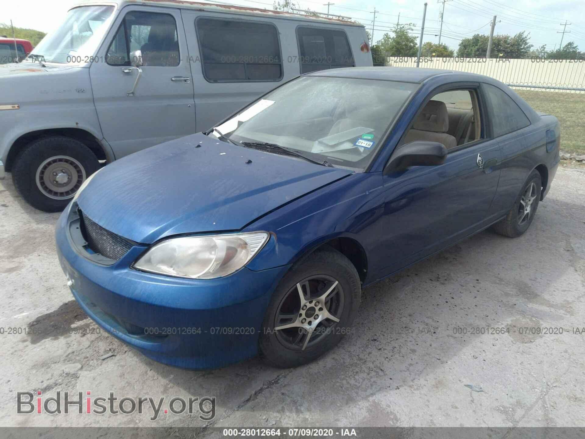2005 HONDA CIVIC - VIN: 1HGEM22175L024198 - Фото 2