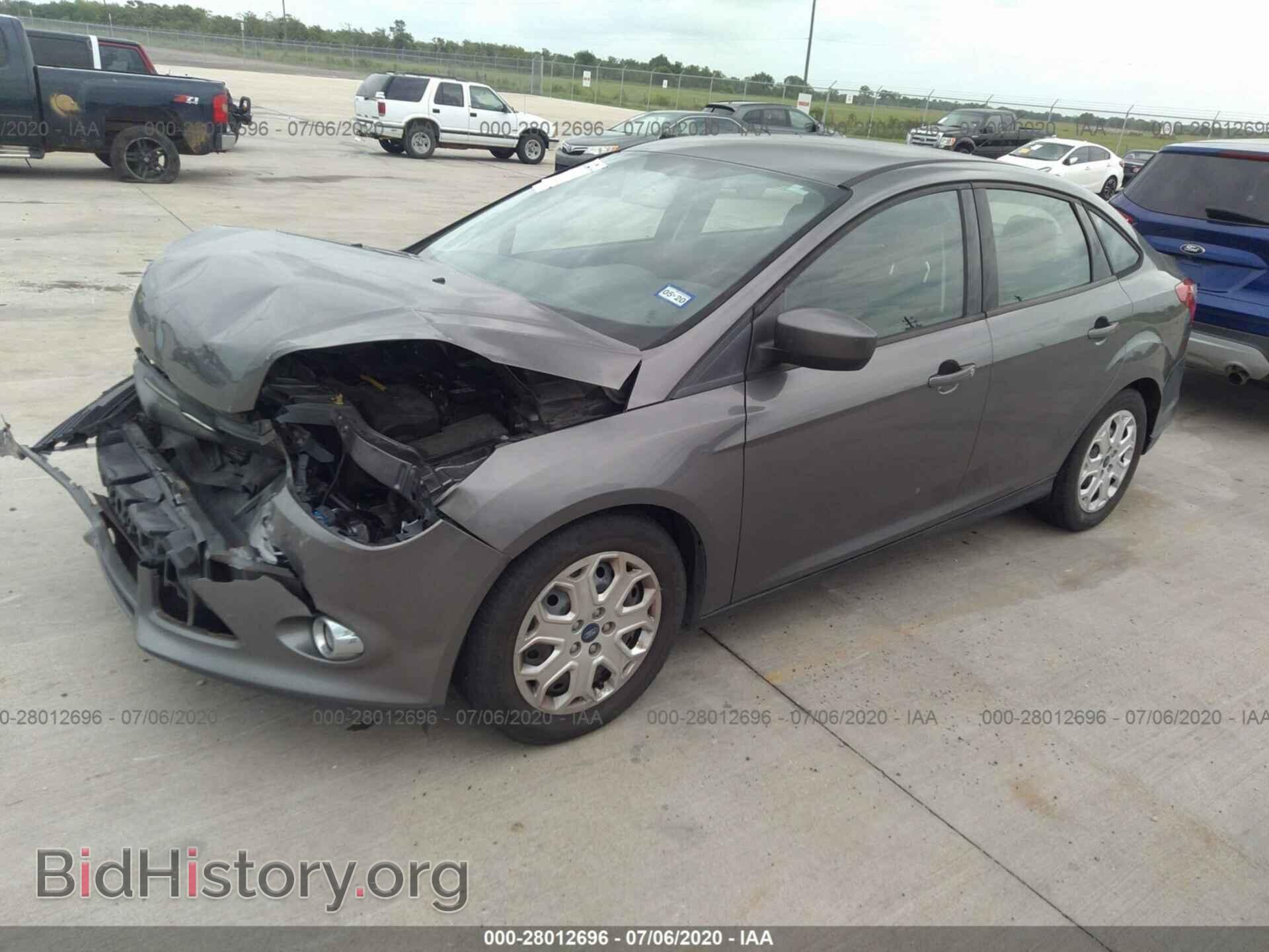 2012 FORD FOCUS - VIN: 1FAHP3F24CL211378 - Фото 2