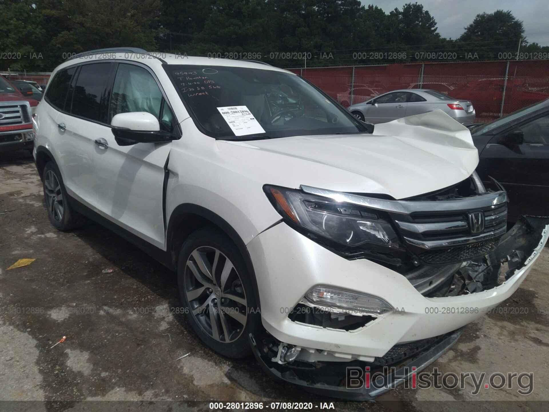 Photo 5FNYF5H98GB033826 - HONDA PILOT 2016