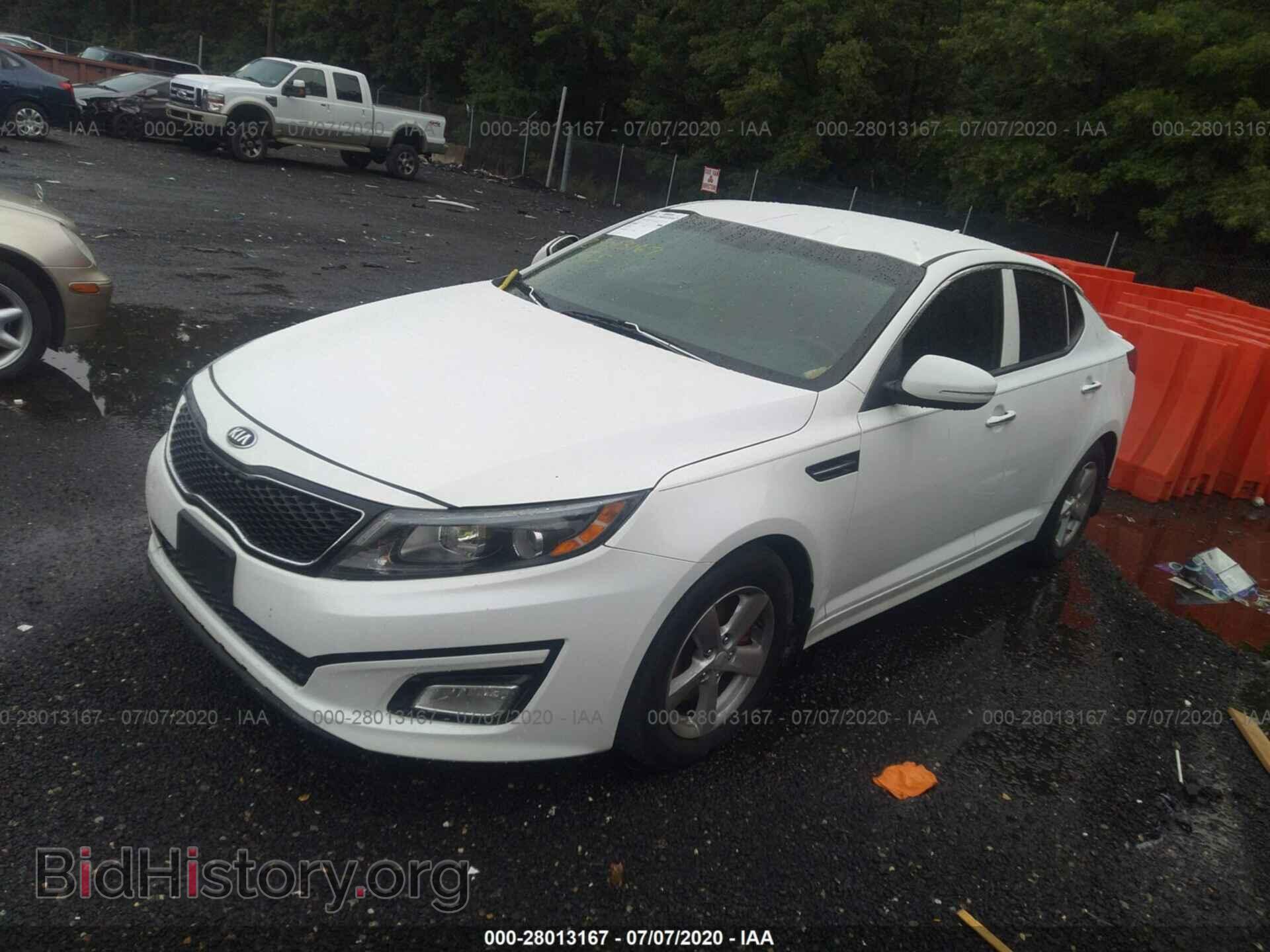 2015 KIA OPTIMA - VIN: KNAGM4A77F5540380 - Photo 2