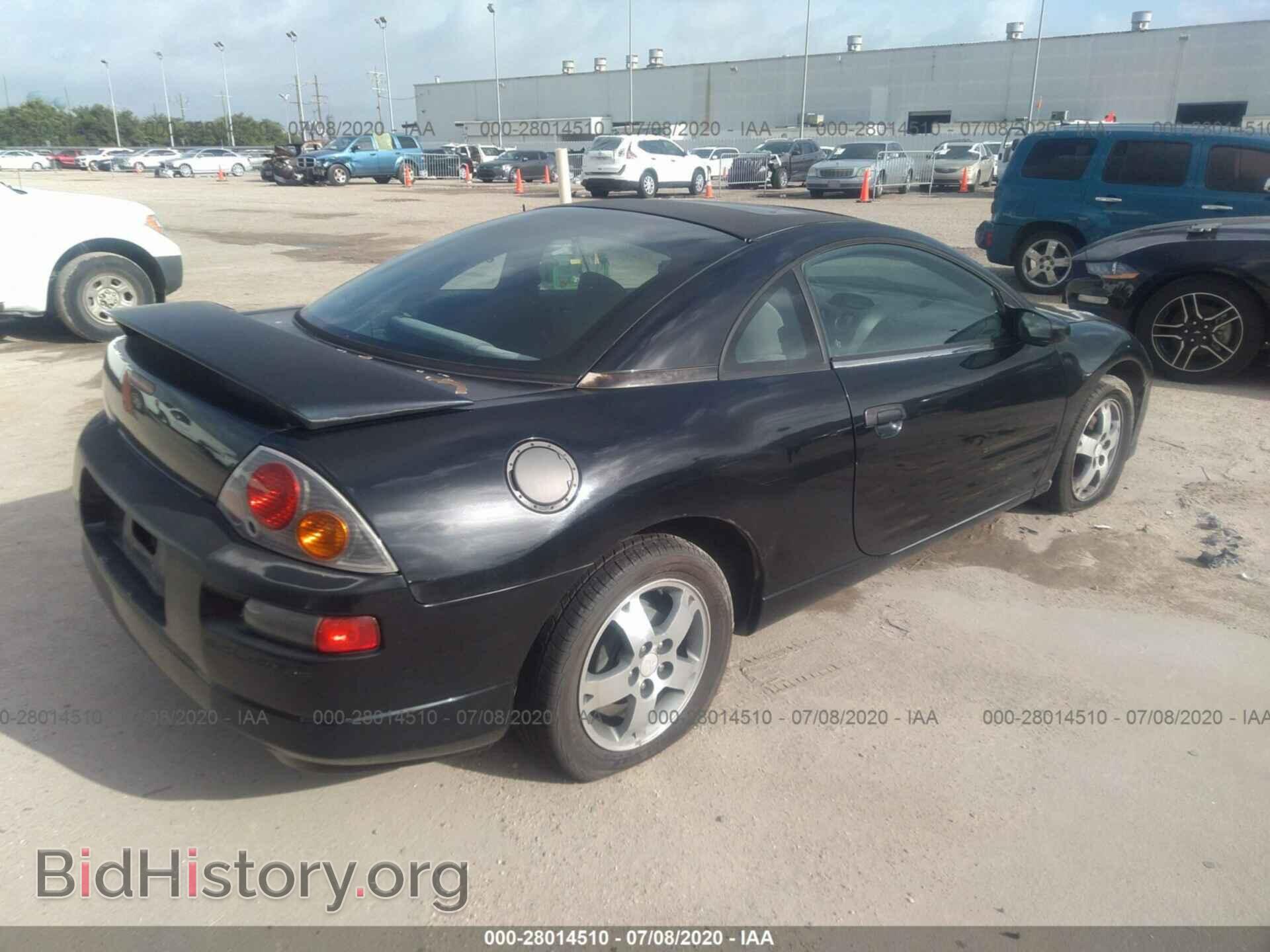 2003 MITSUBISHI ECLIPSE - VIN: 4A3AC44G43E020864 - Фото 4