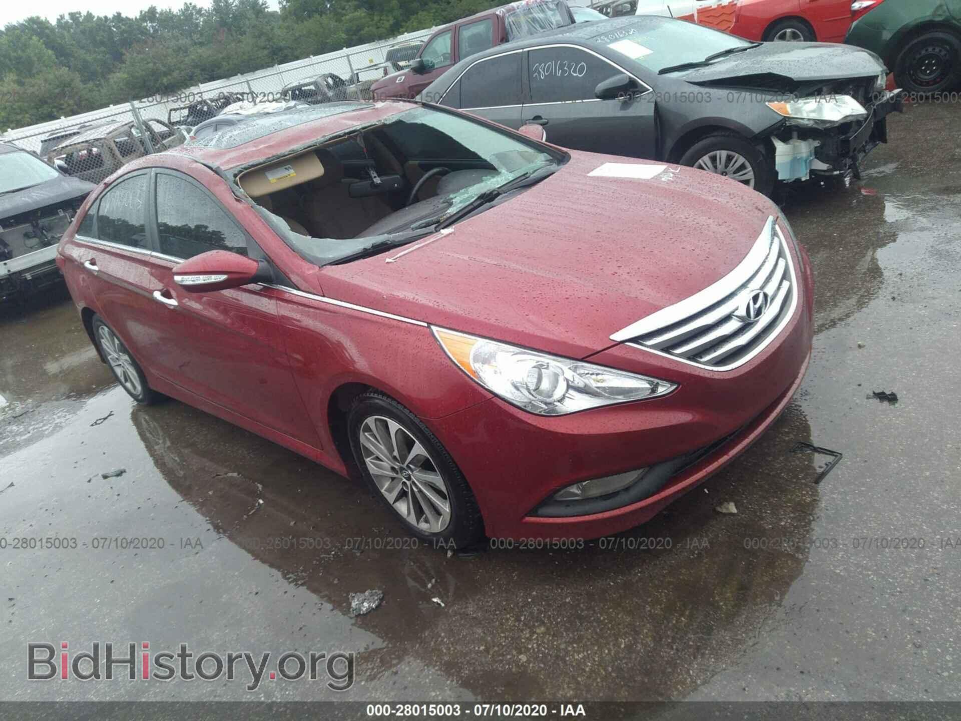 Фотография 5NPEC4AC3EH872275 - HYUNDAI SONATA 2014
