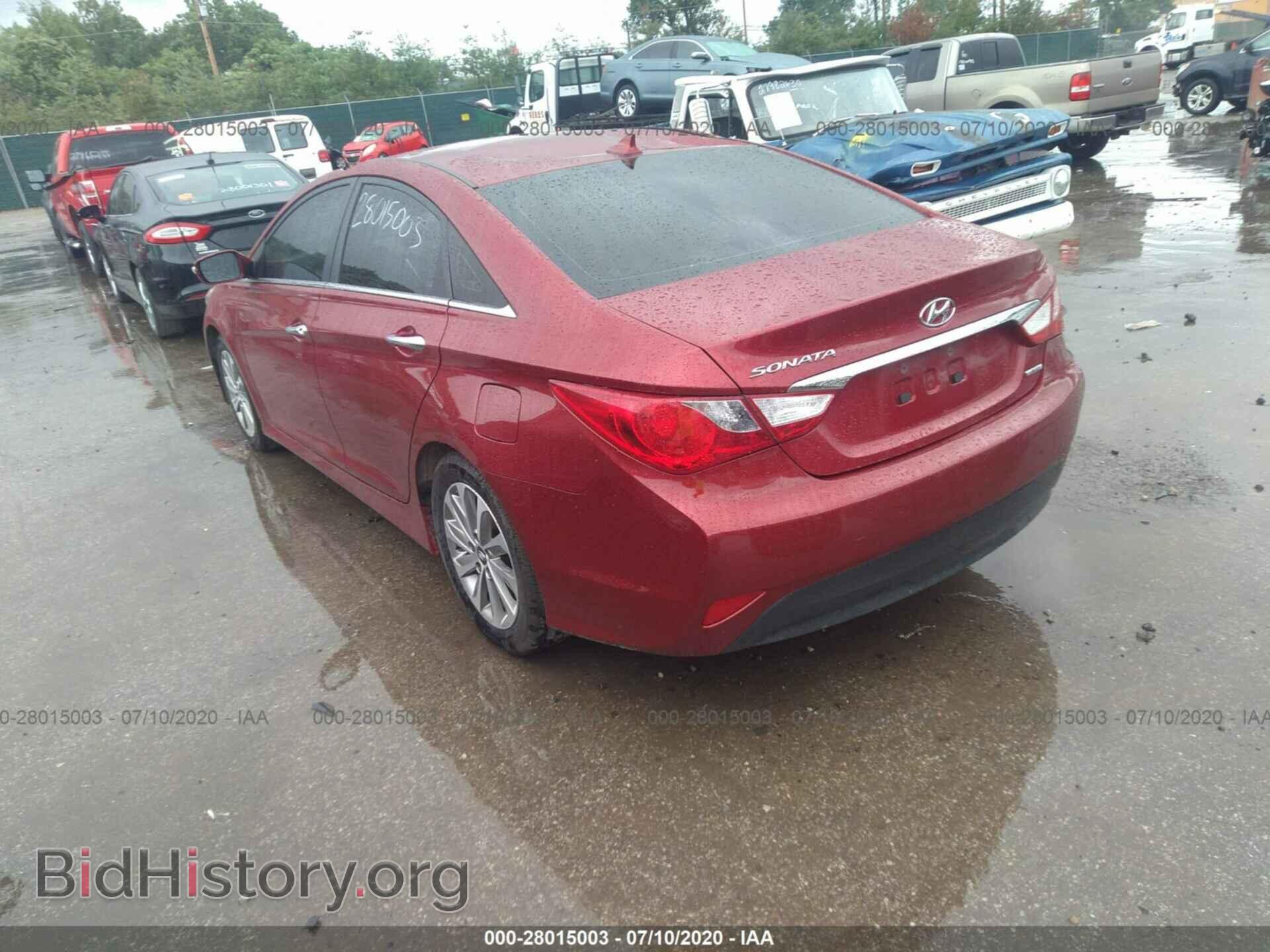 2014 HYUNDAI SONATA - VIN: 5NPEC4AC3EH872275 - Photo 3