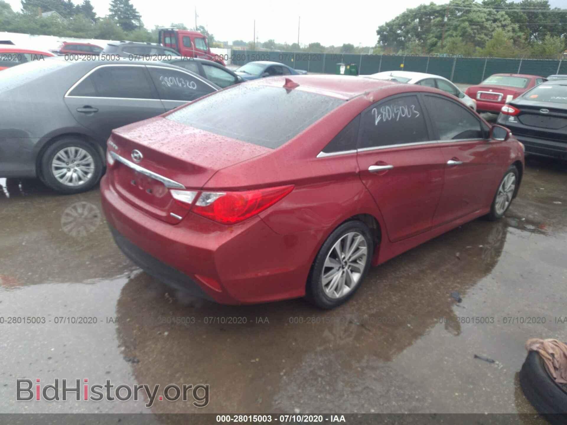 2014 HYUNDAI SONATA - VIN: 5NPEC4AC3EH872275 - Photo 4