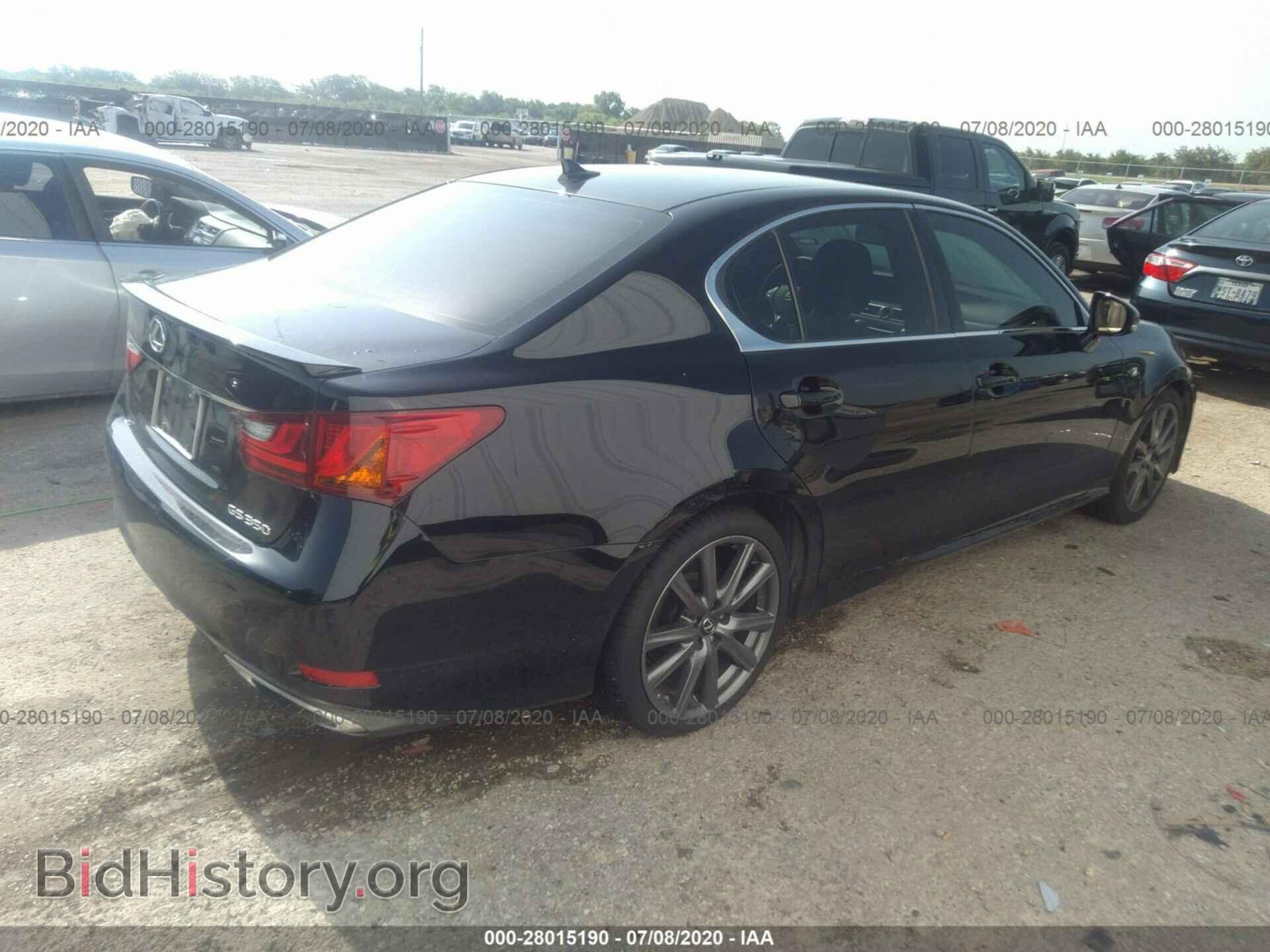 2014 LEXUS GS 350 - VIN: JTHBE1BL2E5034649 - Фото 4