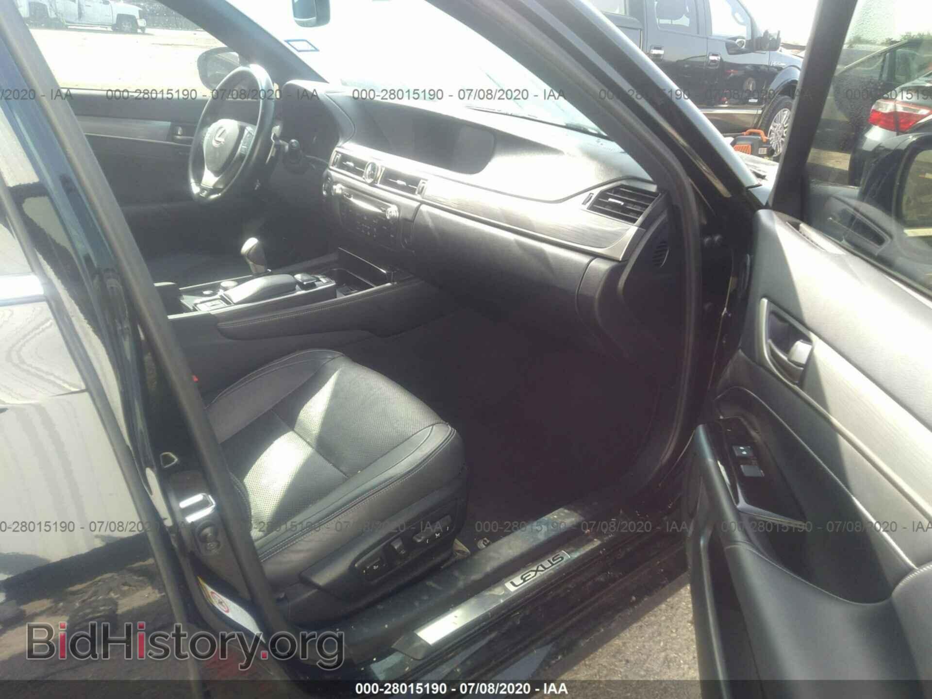 2014 LEXUS GS 350 - VIN: JTHBE1BL2E5034649 - Фото 5
