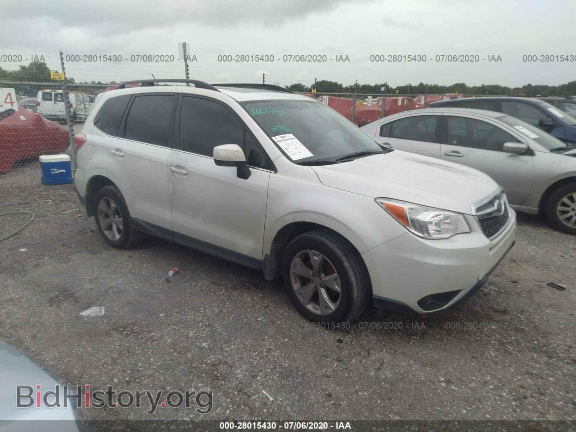 Фотография JF2SJAKC2FH418672 - SUBARU FORESTER 2015